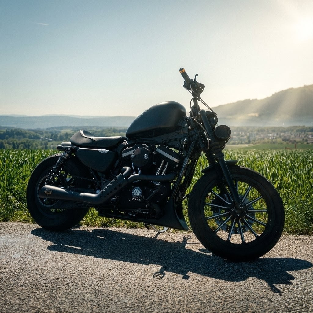 HARLEY-DAVIDSON XL 883 N Sportster Iron-image-1