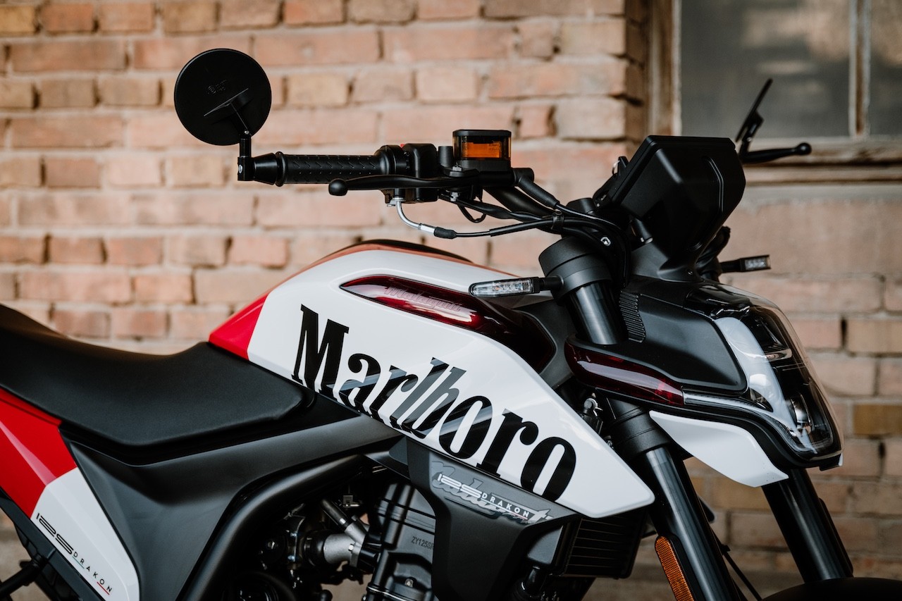MALAGUTI Drakon 125 ABS Marlboro Edition - GRATIS LIEFERUNG-image-5