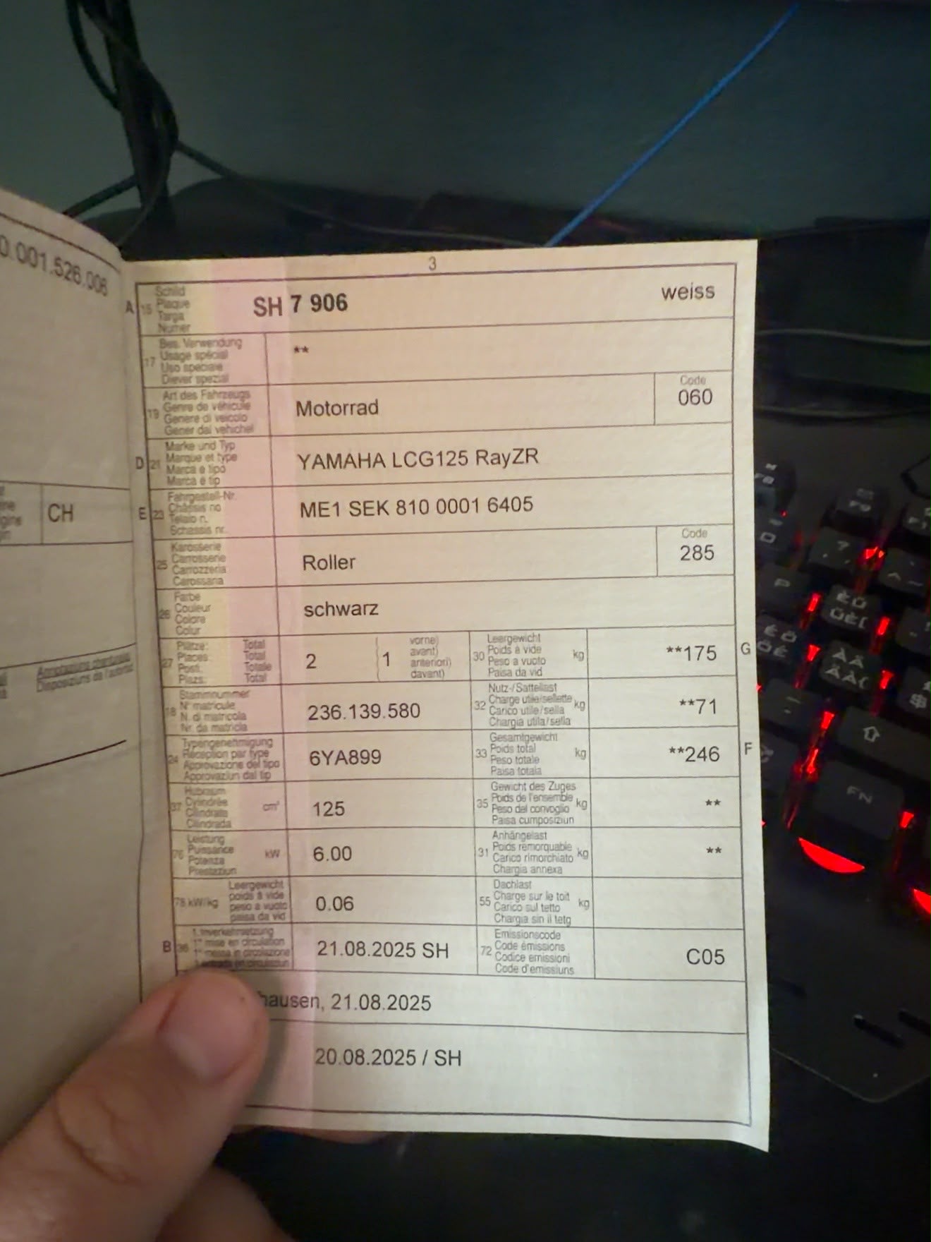 YAMAHA Ray 125-image-8