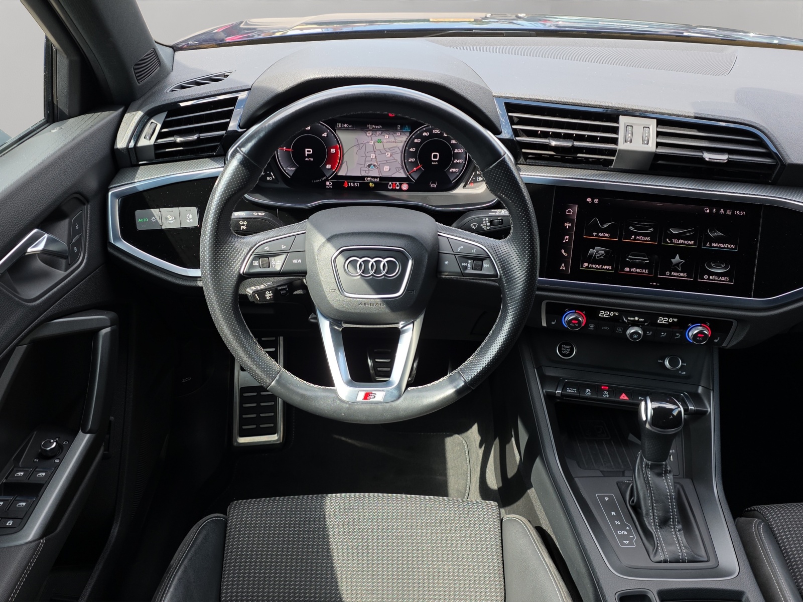 AUDI Q3 Sportback 40 TDI S line Attraction quattro S-tronic-image-10