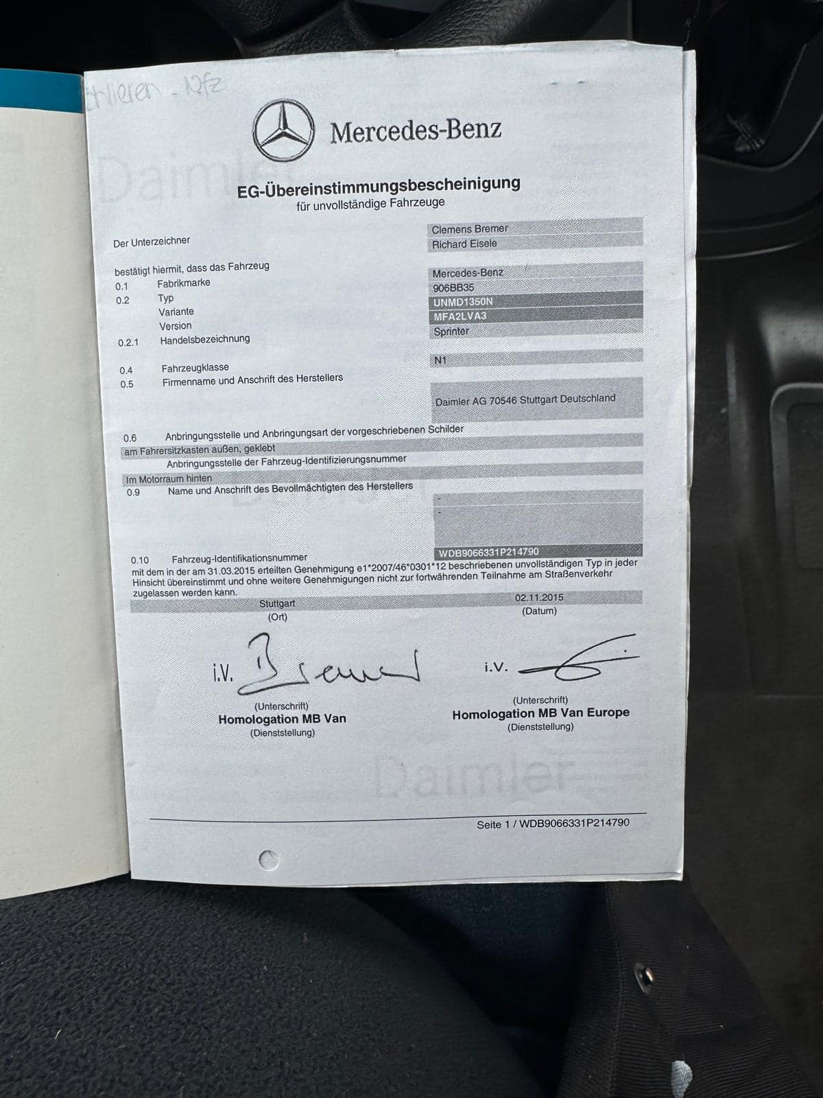 MERCEDES-BENZ Sprinter 316 CDI Kompakt 7G-Tronic 8PLÄTZE-image-14