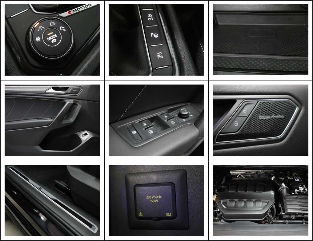 VW Tiguan 2.0TSI R-Line 4Motion DSG - Black Style - Panorama - Leder - Harman/Kardon - AHK - 360° Kamera - 245 PS-image-16