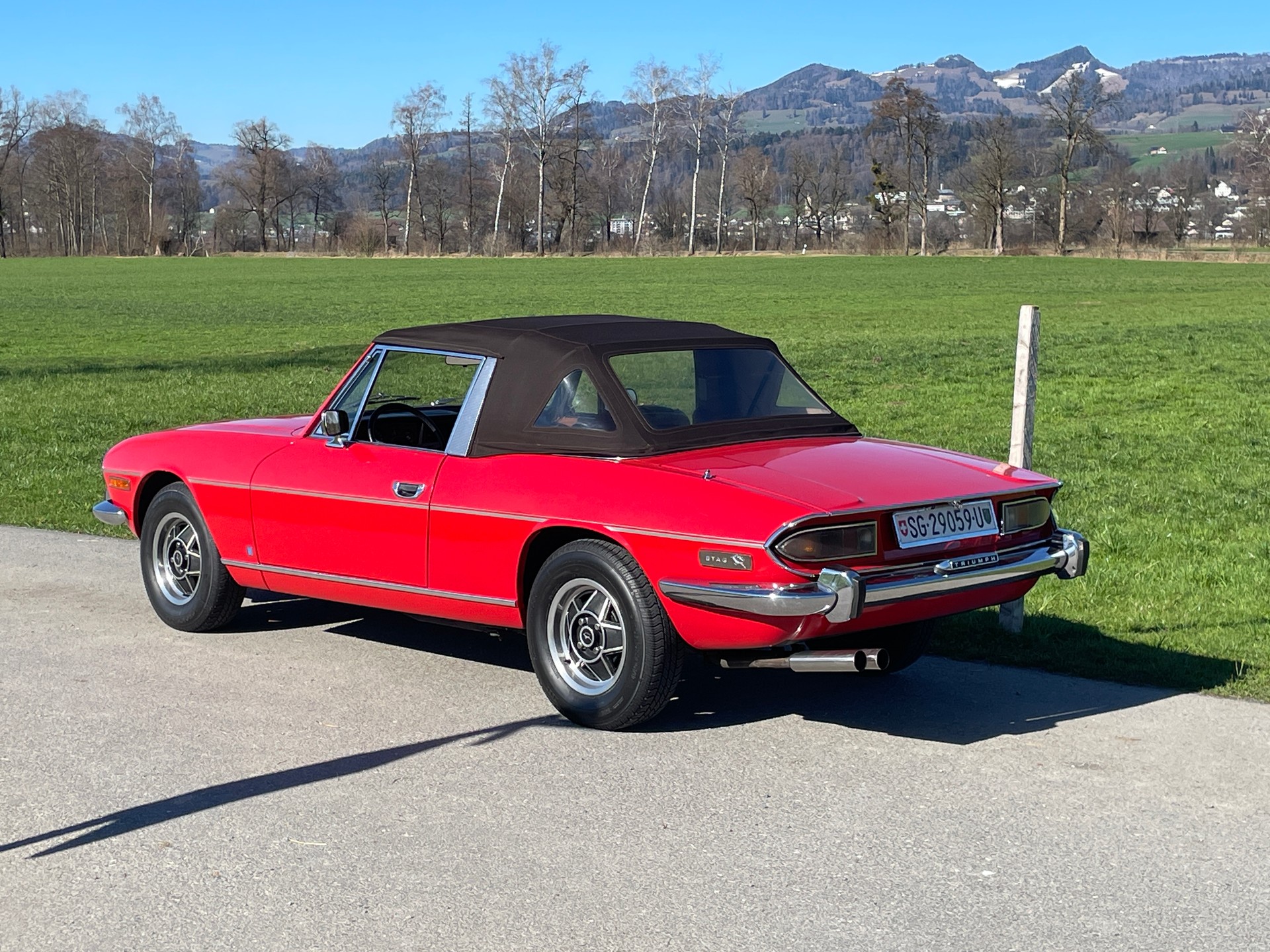 TRIUMPH Stag V8 Cabriolet Handschalter-image-5