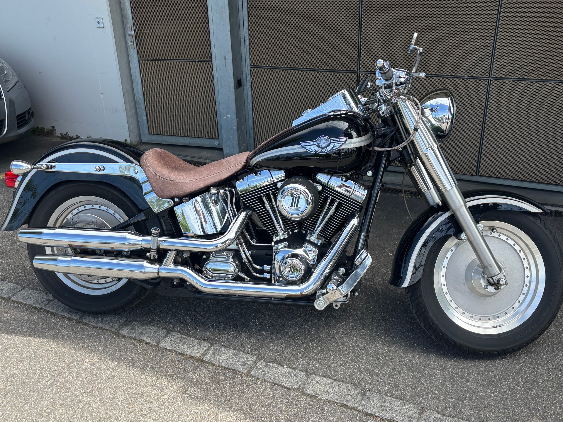 HARLEY-DAVIDSON FLSTF Fat Boy 1450 / Anniversary 2003-image-0