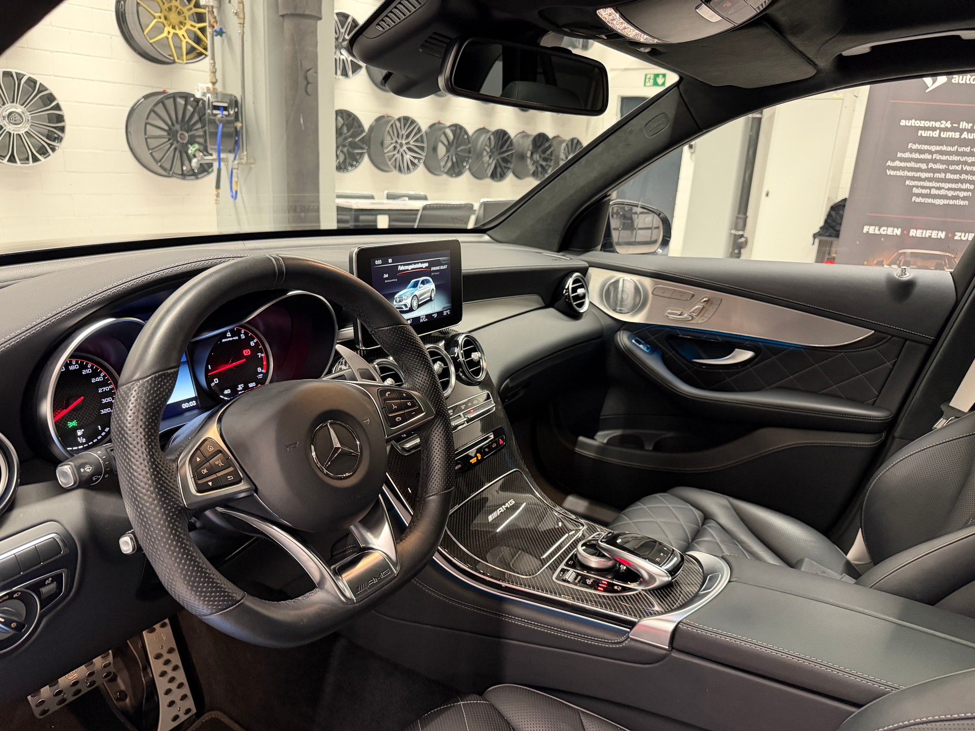 MERCEDES-BENZ GLC 63 S AMG 4m+ *CH-Auto*BRABUS Felgen*BRABUS Tieferlegung*Designo Magno*Keramik*Leder Designo*-image-20