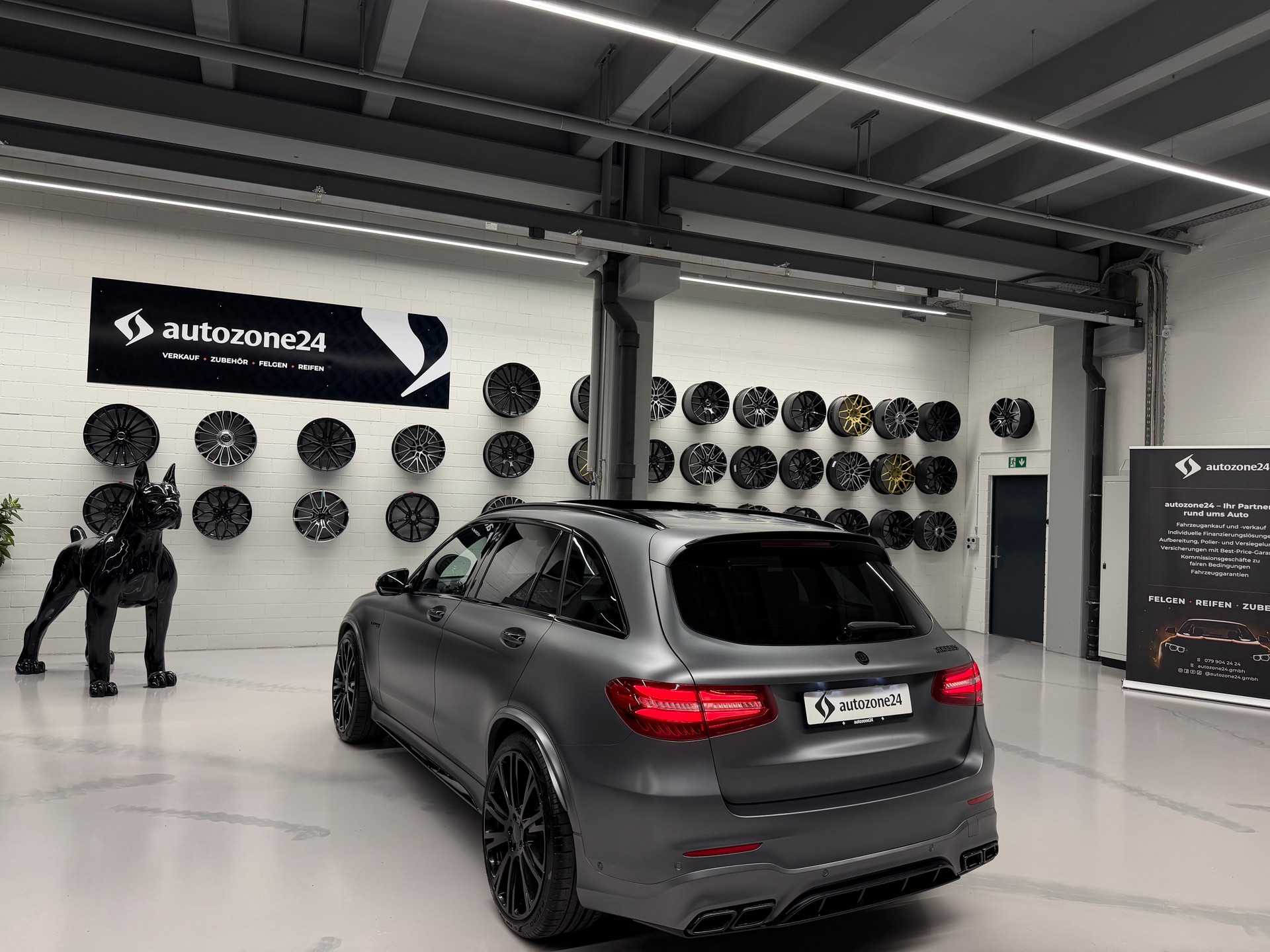MERCEDES-BENZ GLC 63 S AMG 4m+ *CH-Auto*BRABUS Felgen*BRABUS Tieferlegung*Designo Magno*Keramik*Leder Designo*-image-13