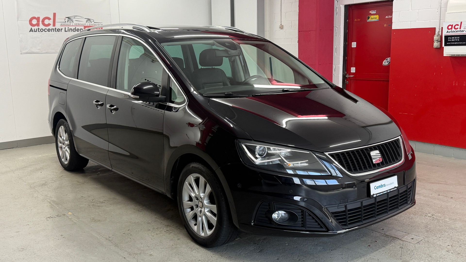 SEAT Alhambra 2.0 TDI Style DSG, frisch ab MFK, Servicegepflegt, Leder, AHK 2.2T Panorama 7 Sitze u.v.m