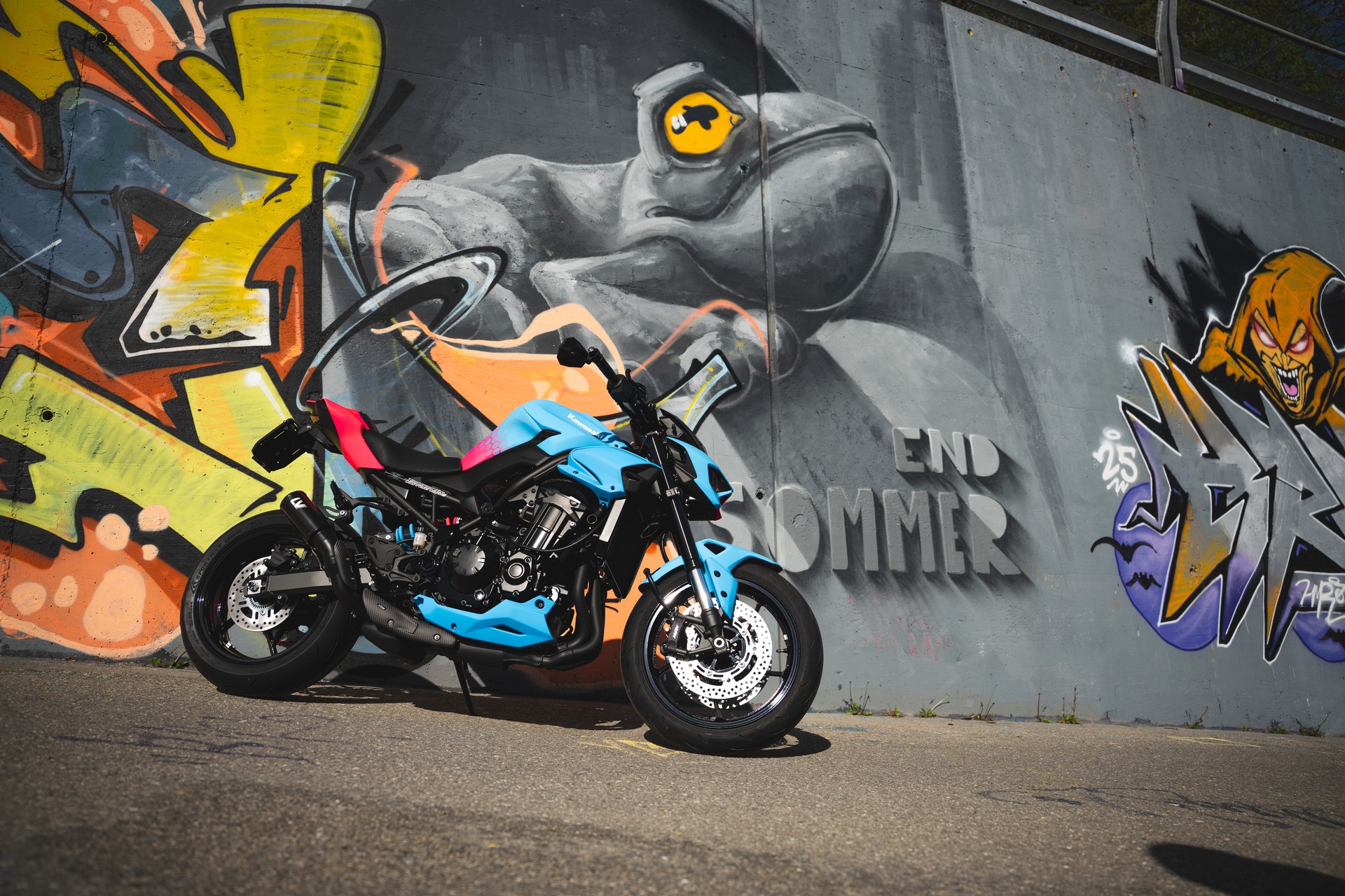 KAWASAKI Z 900 (70kW) - UNIKAT Sonderumbau NEON 2-Face-image-7