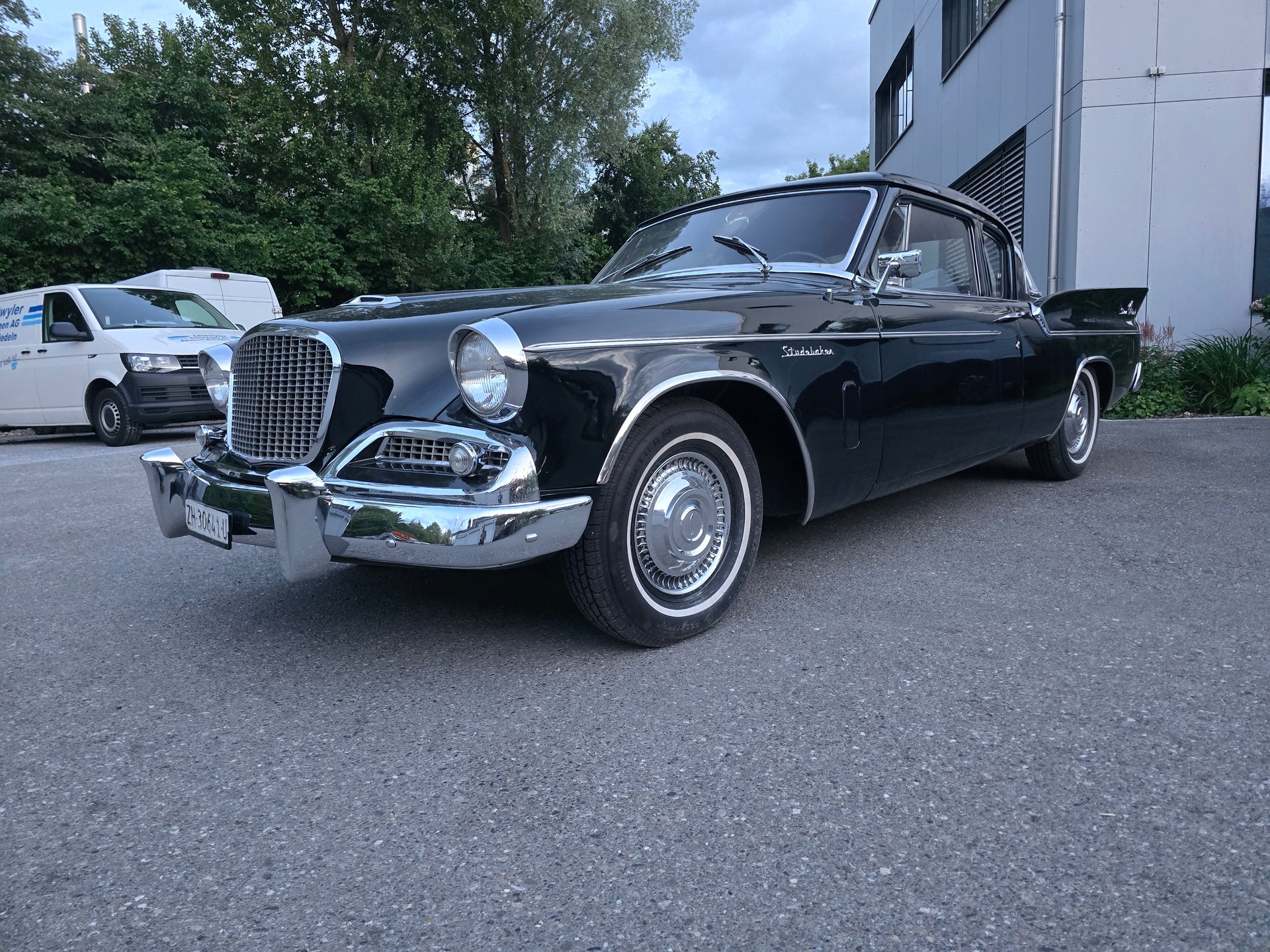 STUDEBAKER 59 s c 6 silver