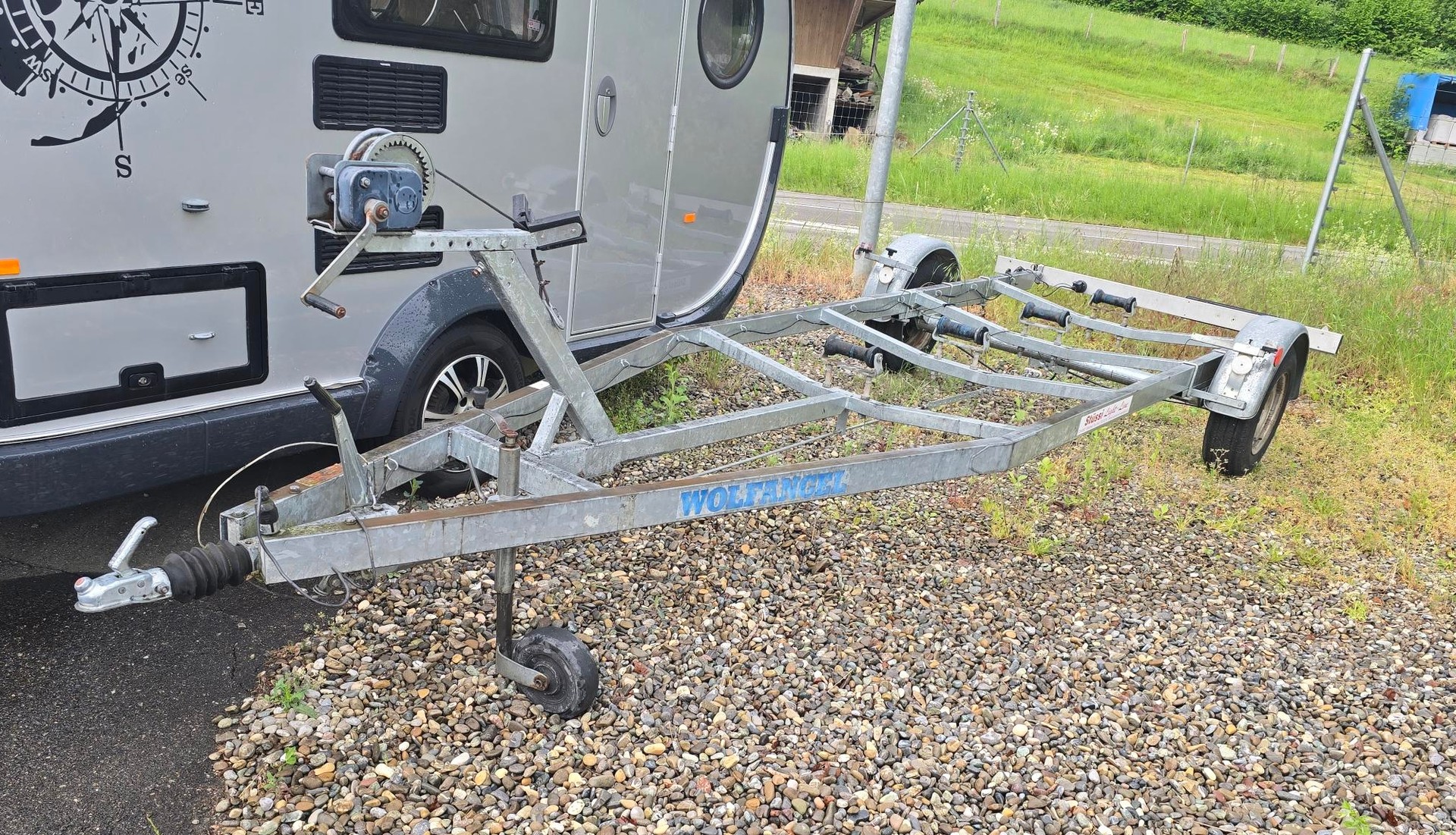 STÜSSI WOLFANGEL BGK 3.31.6 HWR BOOTSTRAILER