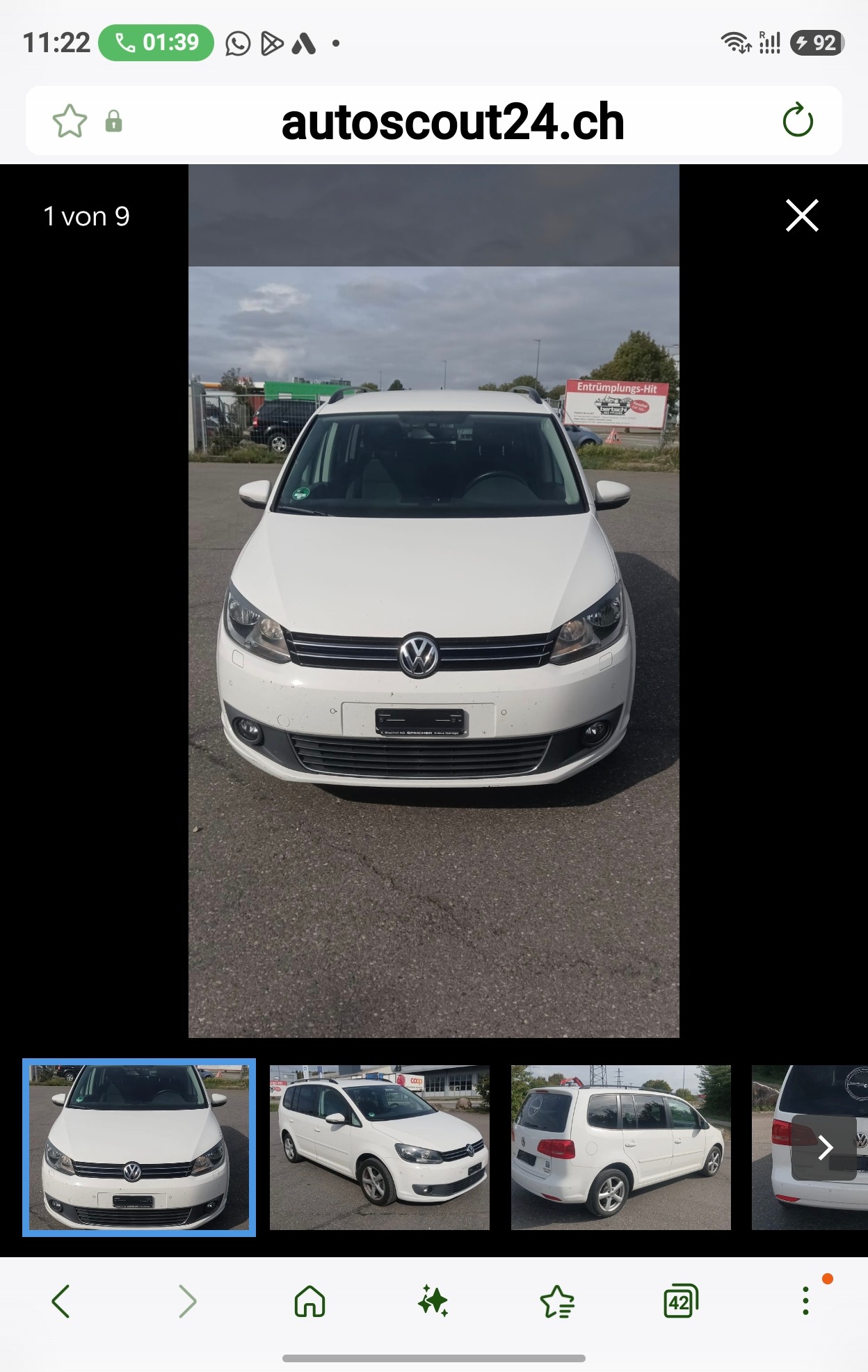 VW Touran 2.0 TDI BlueMotion Technology 65th Edition