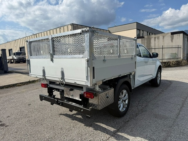 ISUZU D-MAX 1.9 SpaceCab N60BB 4x4 Ponte Ribaltabile 3 lati in Alluminio "NUOVO" con Sopra Sponde - Gancio Traino KG. 3500-image-10