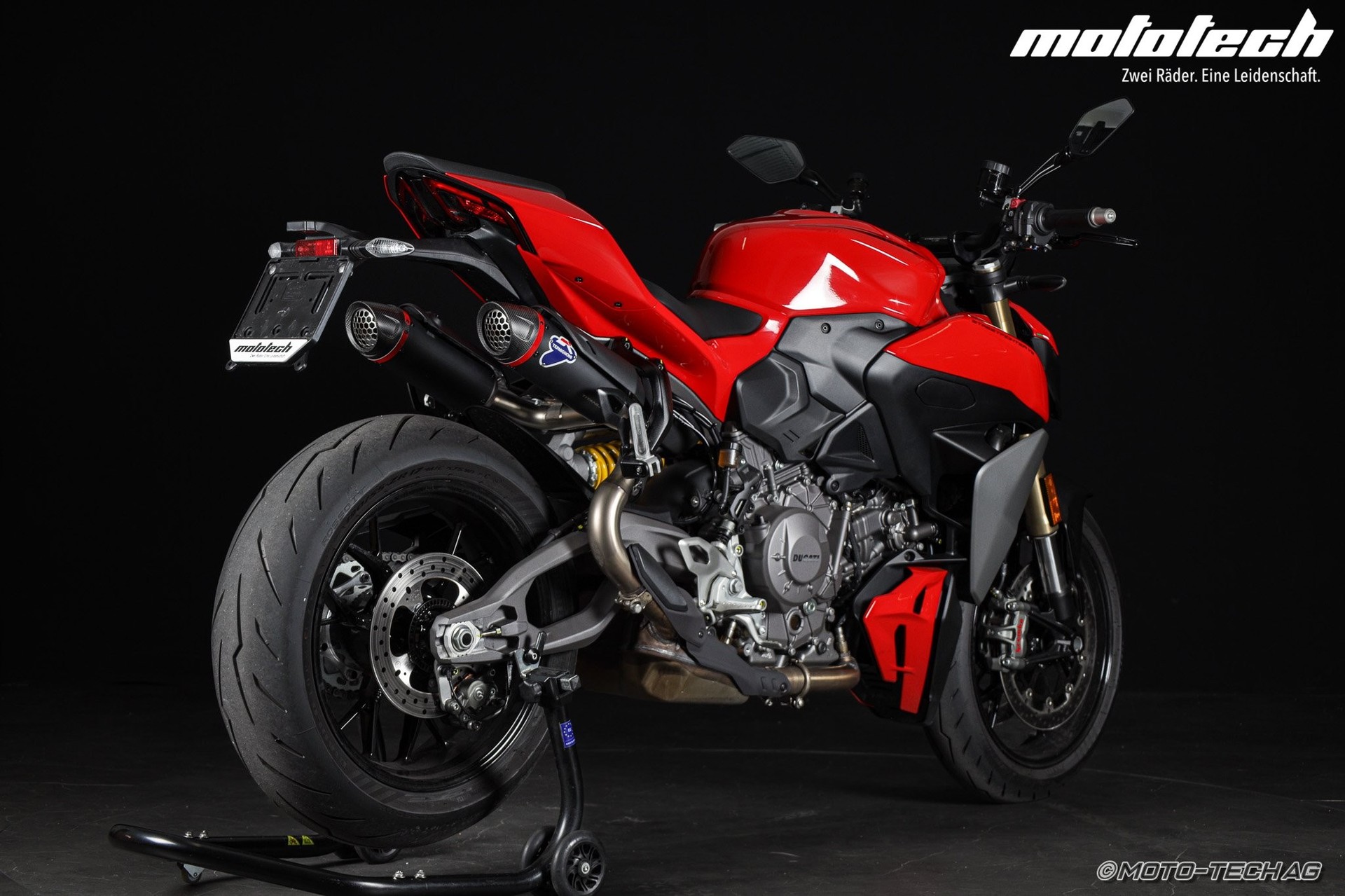 DUCATI Streetfighter V2 (35kW) TERMIGNONI / 4 JAHRE GARANTIE-image-1