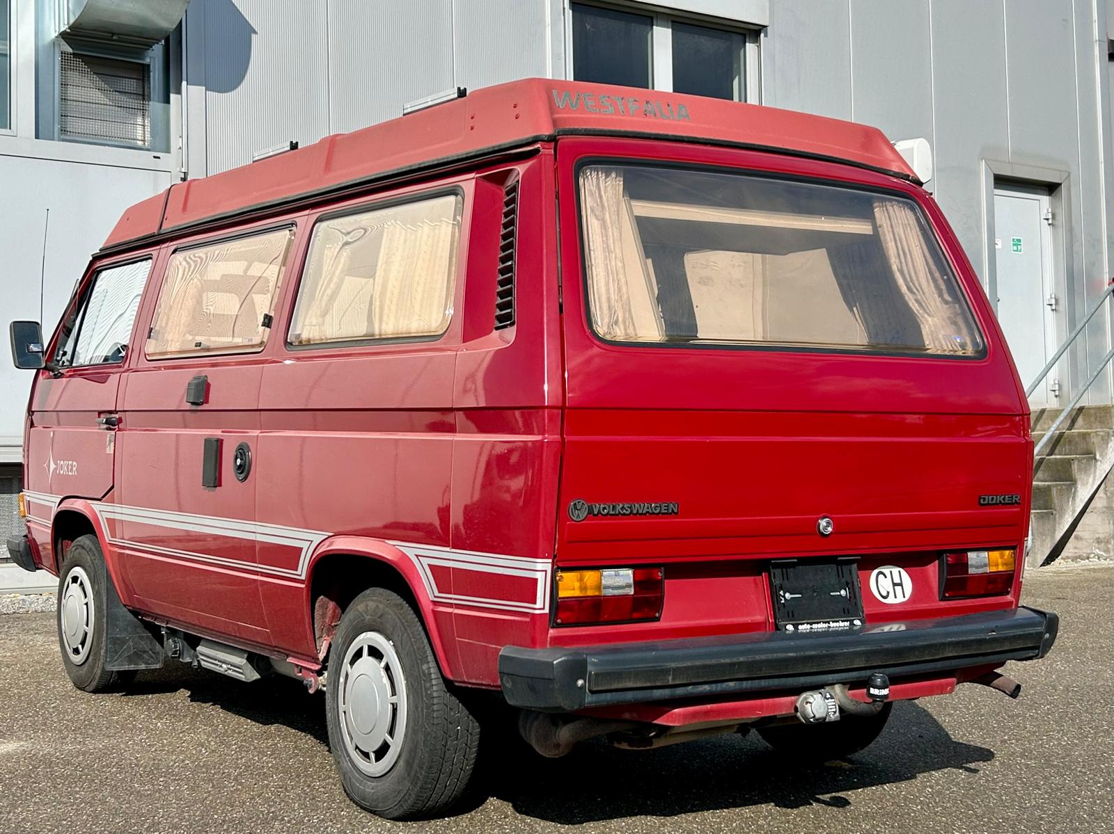 VW T3 WESTFALIA JOKER AUFSTELLDACH CAMPER 1,9 KAT. WBX 5G. MECH.-image-3