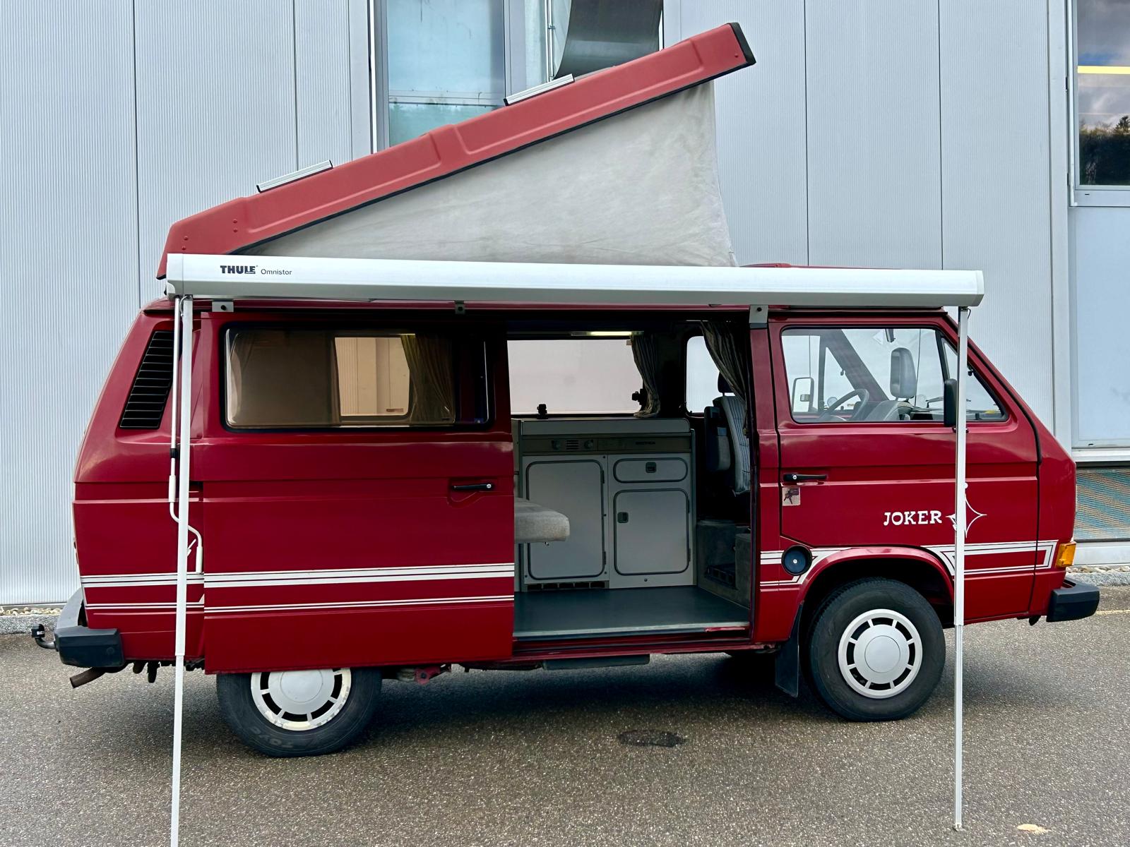 VW T3 WESTFALIA JOKER AUFSTELLDACH CAMPER 1,9 KAT. WBX 5G. MECH.-image-2