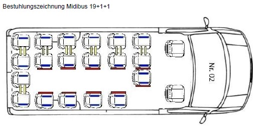 MERCEDES-BENZ 519 VIP Midibus 21 Plätze-image-13