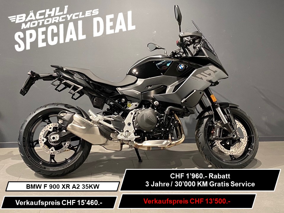 BMW F 900 XR A2 (35kW) GRATIS SERVICE & JUBI RABATT-image-0