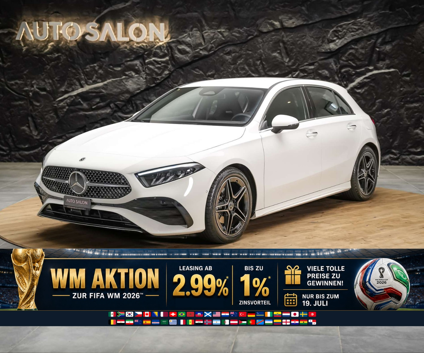MERCEDES-BENZ A 200 d AMG Line 8G-DCT *Facelift*Lenkradheizung*Kamera*-image-0