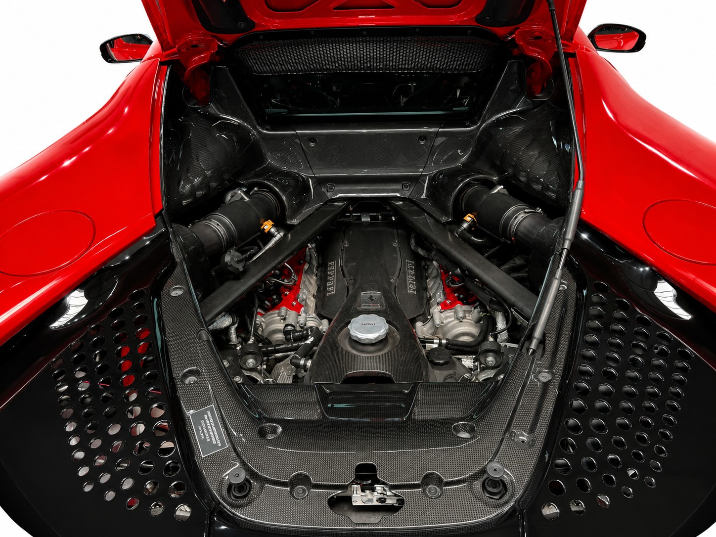 FERRARI SF90 Stradale * Assetto Fiorano * Full Carbon Interieur & Exterieur * CH-Fahrzeug * Colore Rosso F1 *-image-9