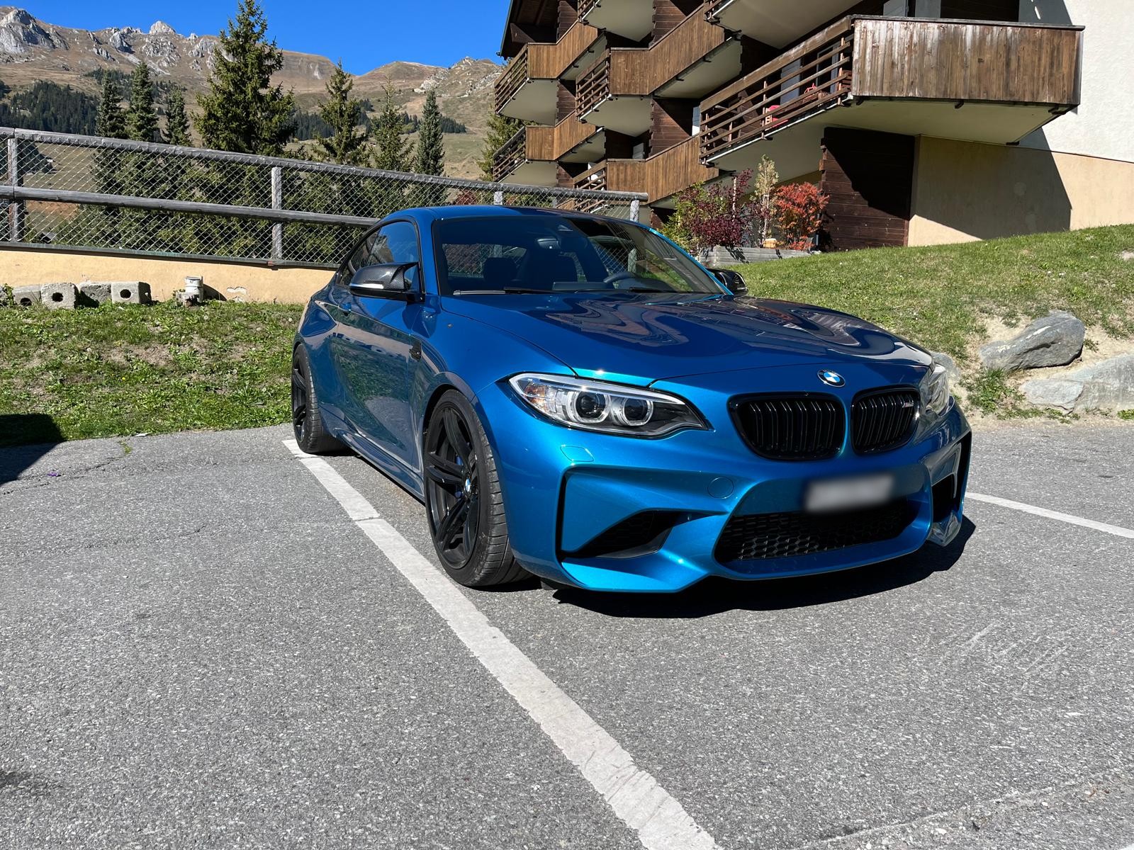 BMW M2, boîte manuelle