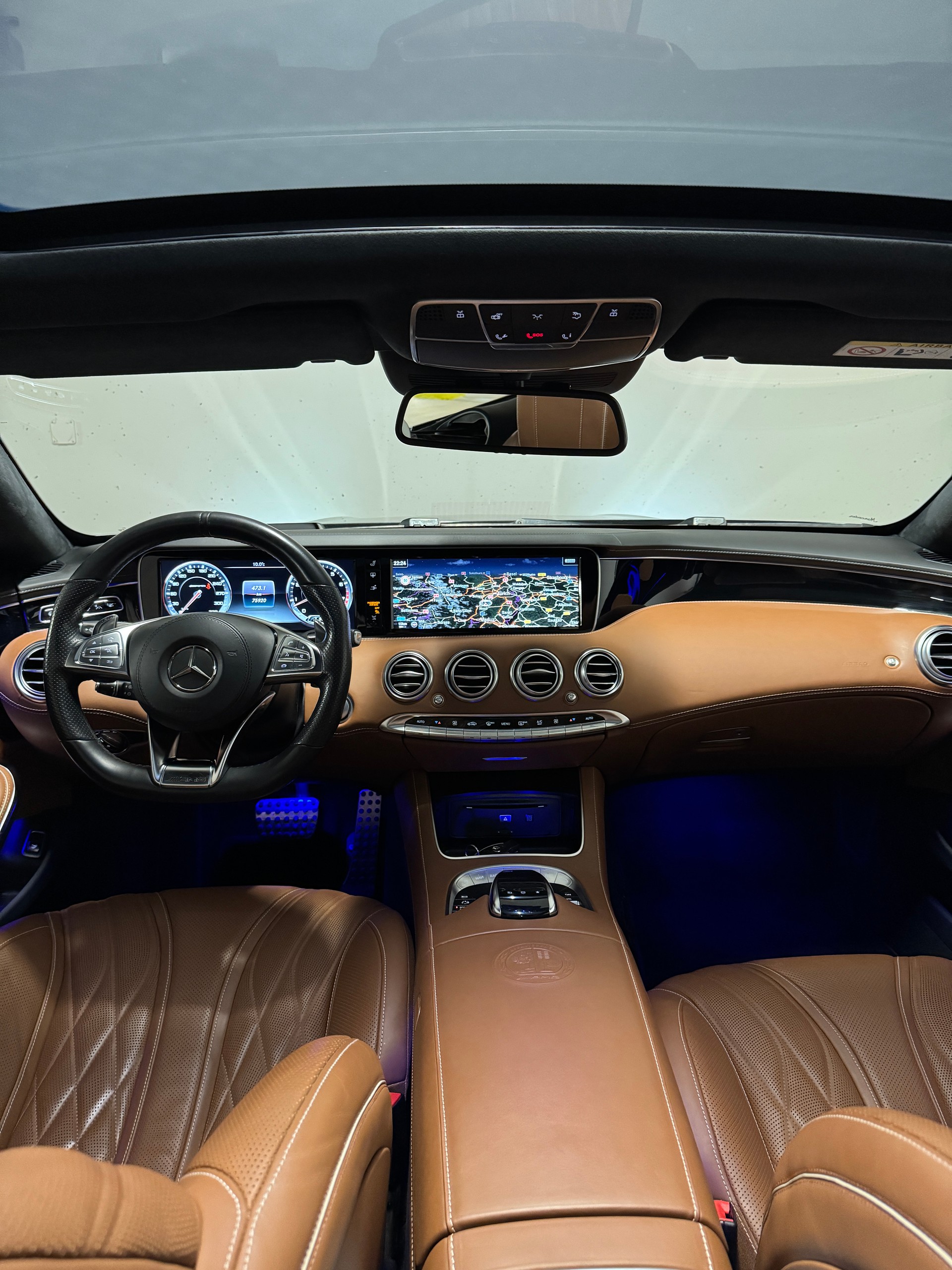 MERCEDES-BENZ S 63 AMG 4Matic Speedshift *Designo* *Vollausstattung*-image-9