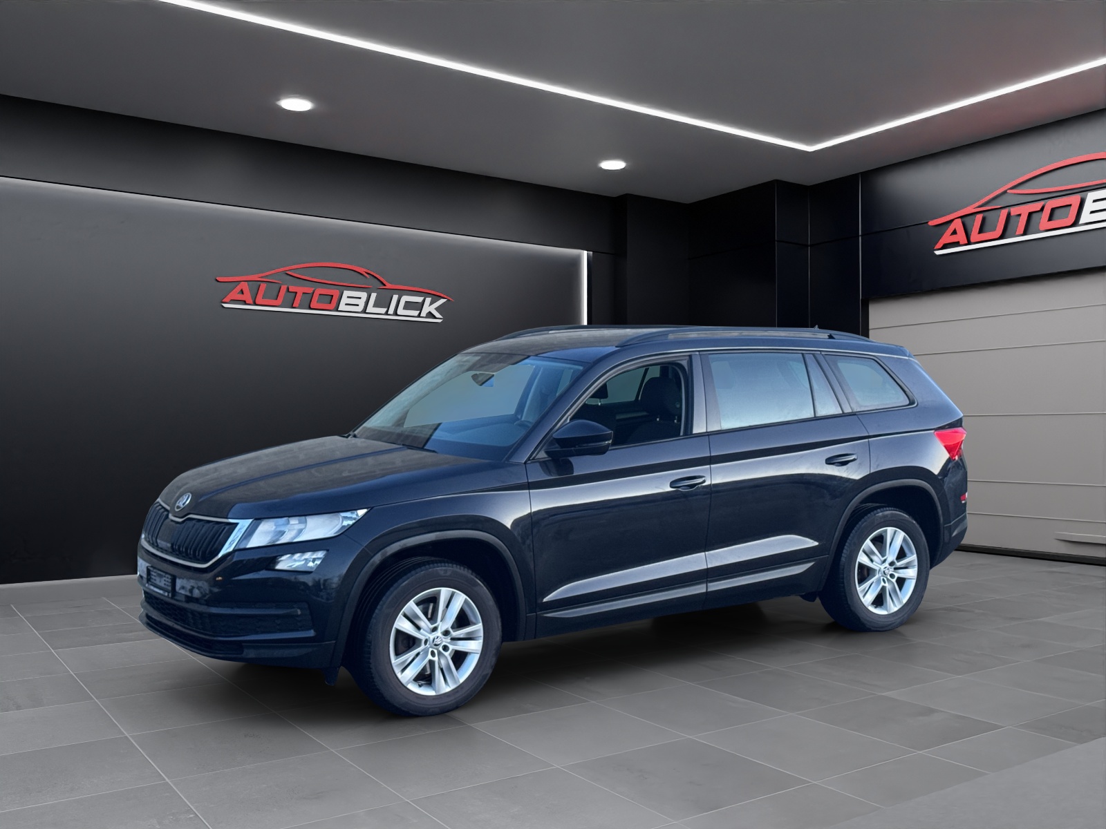 SKODA Kodiaq 2.0 TDI 7-Plätzer 2.0-Diesel- 150-PS * Sparsam 4X4 ALLRAD Automat . * Frisch ab MFK * Frisch ab Service.-image-0