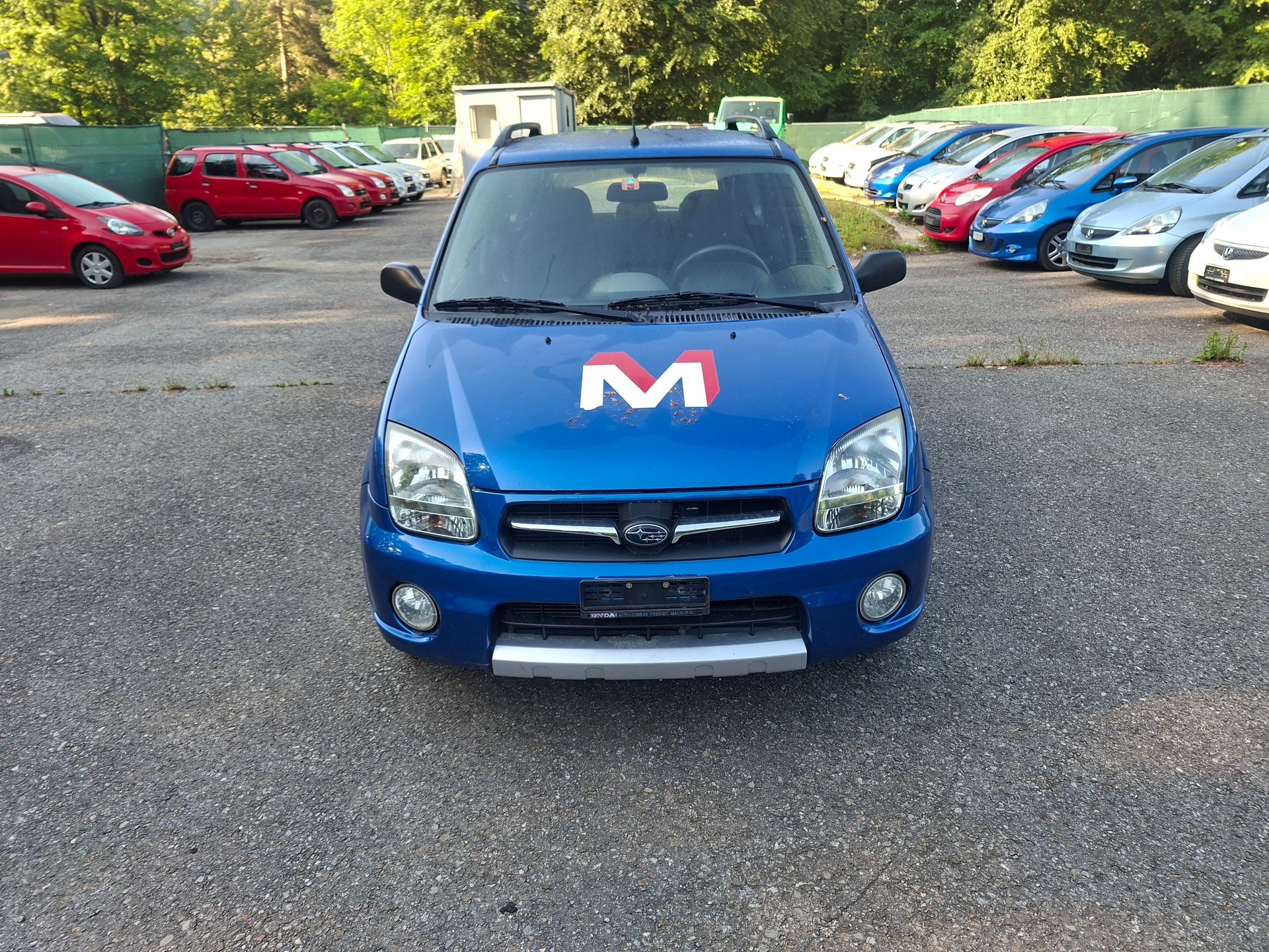 SUBARU G3X Justy 1.3 AWD Blue-/Silver-Special