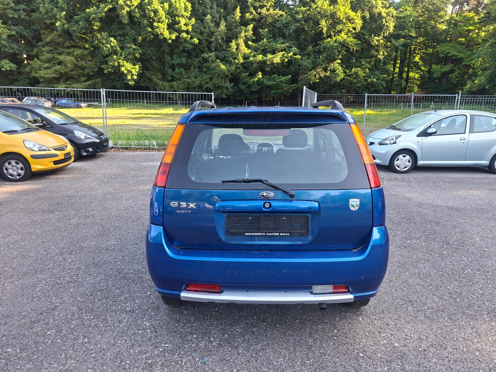SUBARU G3X Justy 1.3 AWD Blue-/Silver-Special-image-6