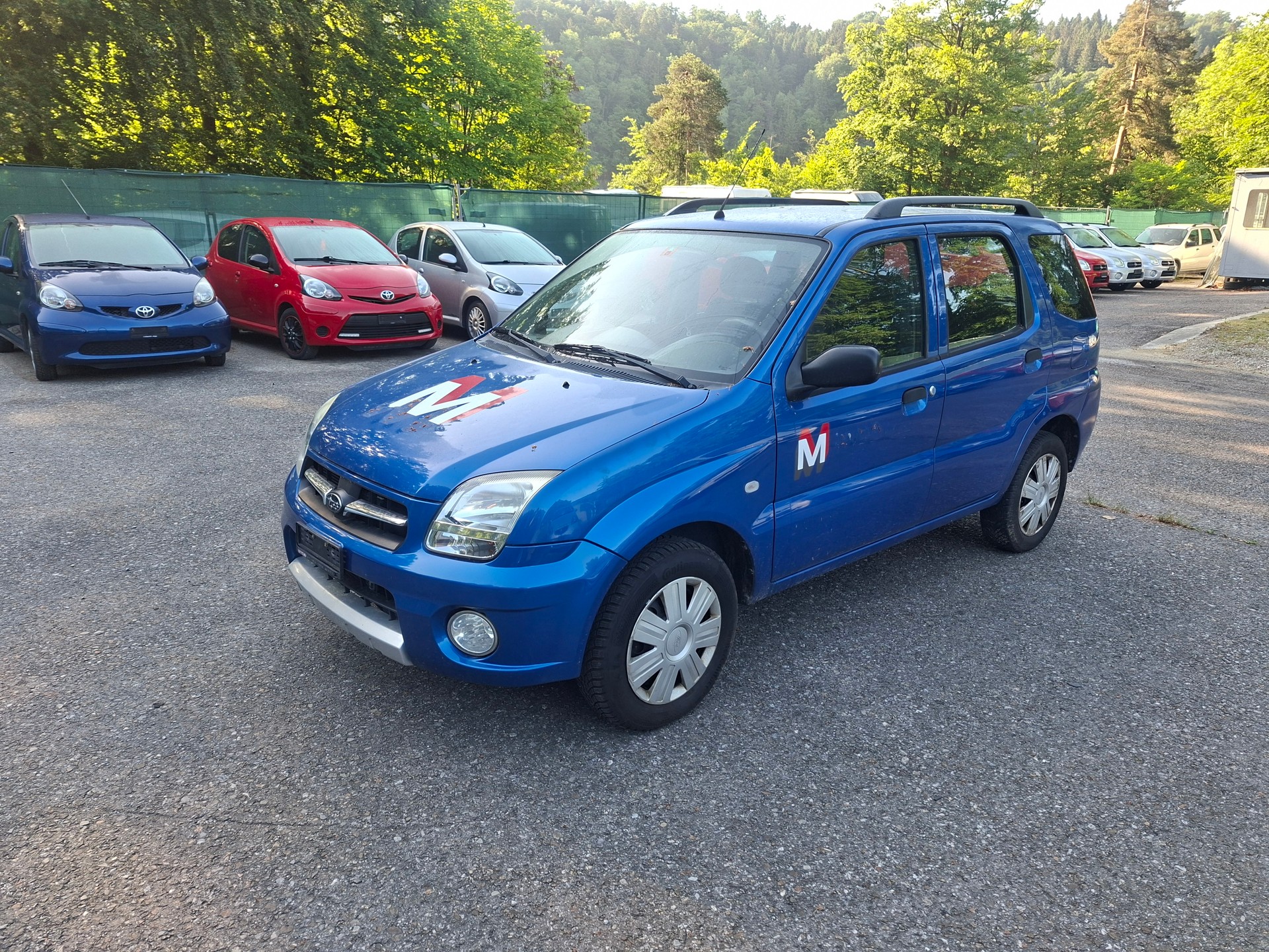 SUBARU G3X Justy 1.3 AWD Blue-/Silver-Special-image-3