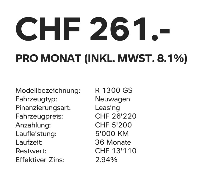 BMW R 1300 GS - ab 261.- im 2.9% Leasing*-image-4