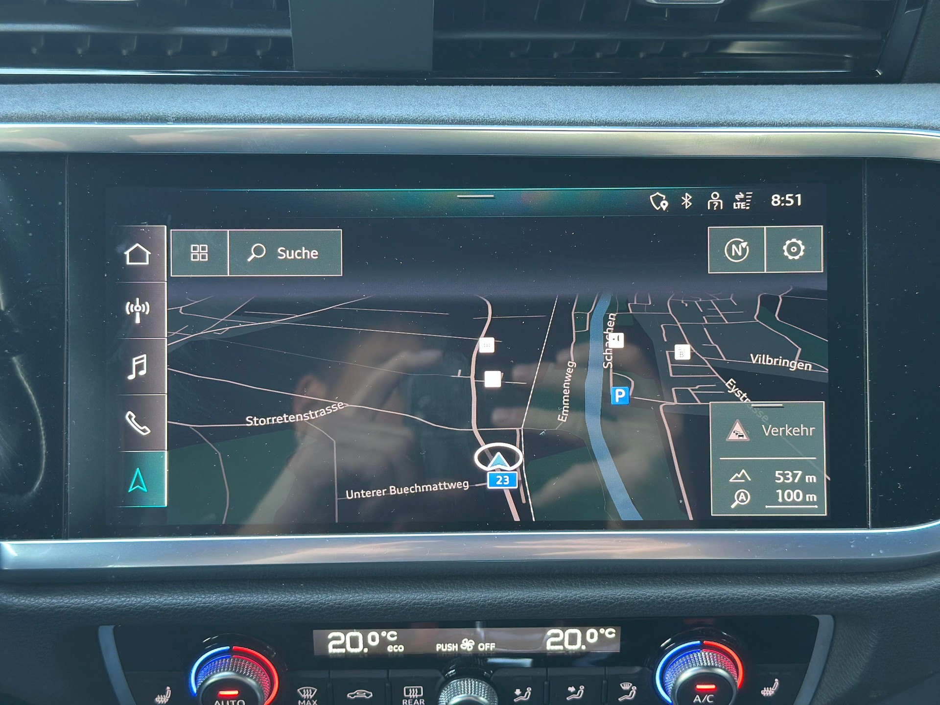 AUDI Q3 Sportback 40 TDI S line Attraction quattro S-tronic-image-13