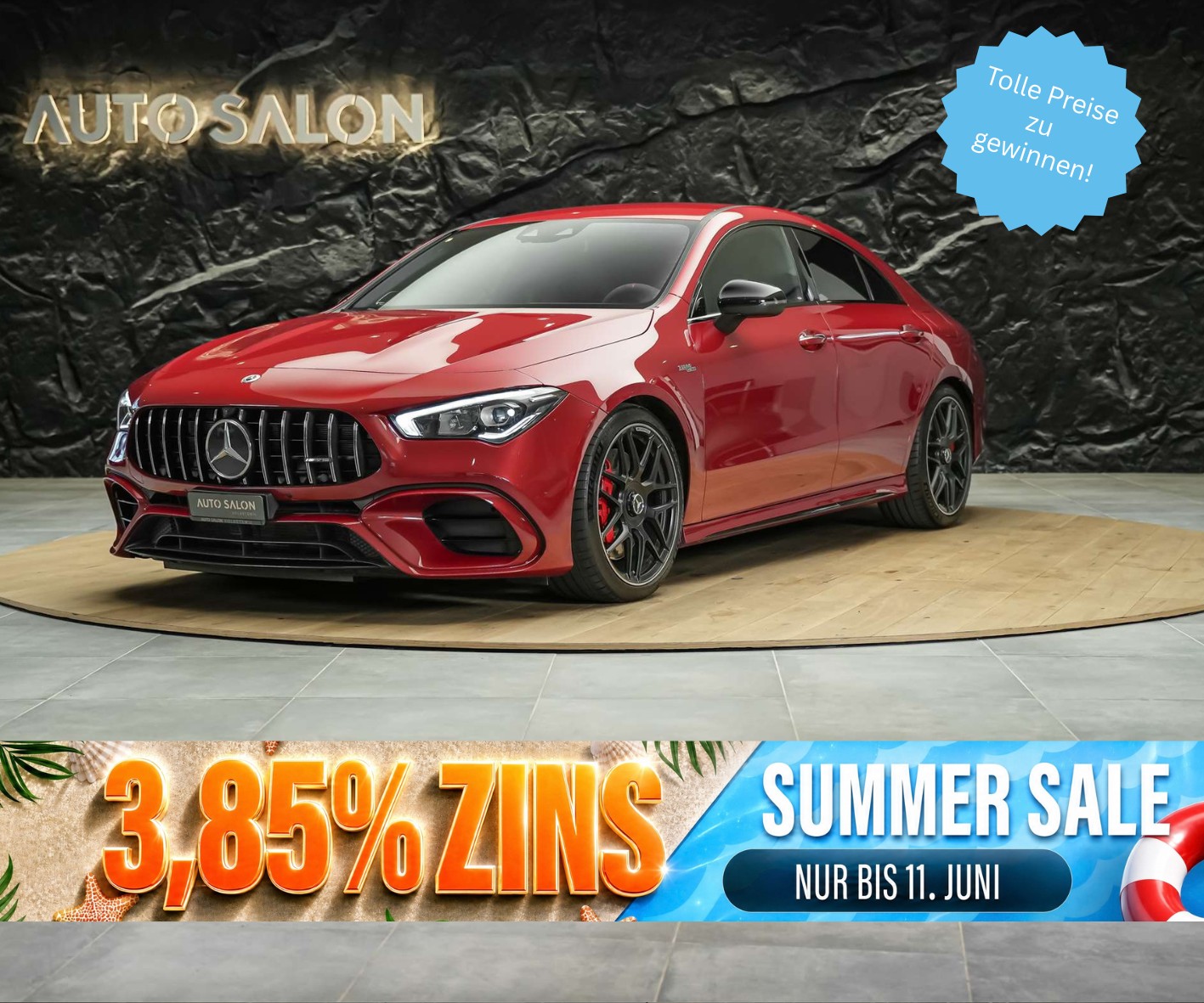 MERCEDES-BENZ CLA 45 S AMG 4Matic+ 8G-DCT *Schalensitze*Burmester*Schmiedefelgen*