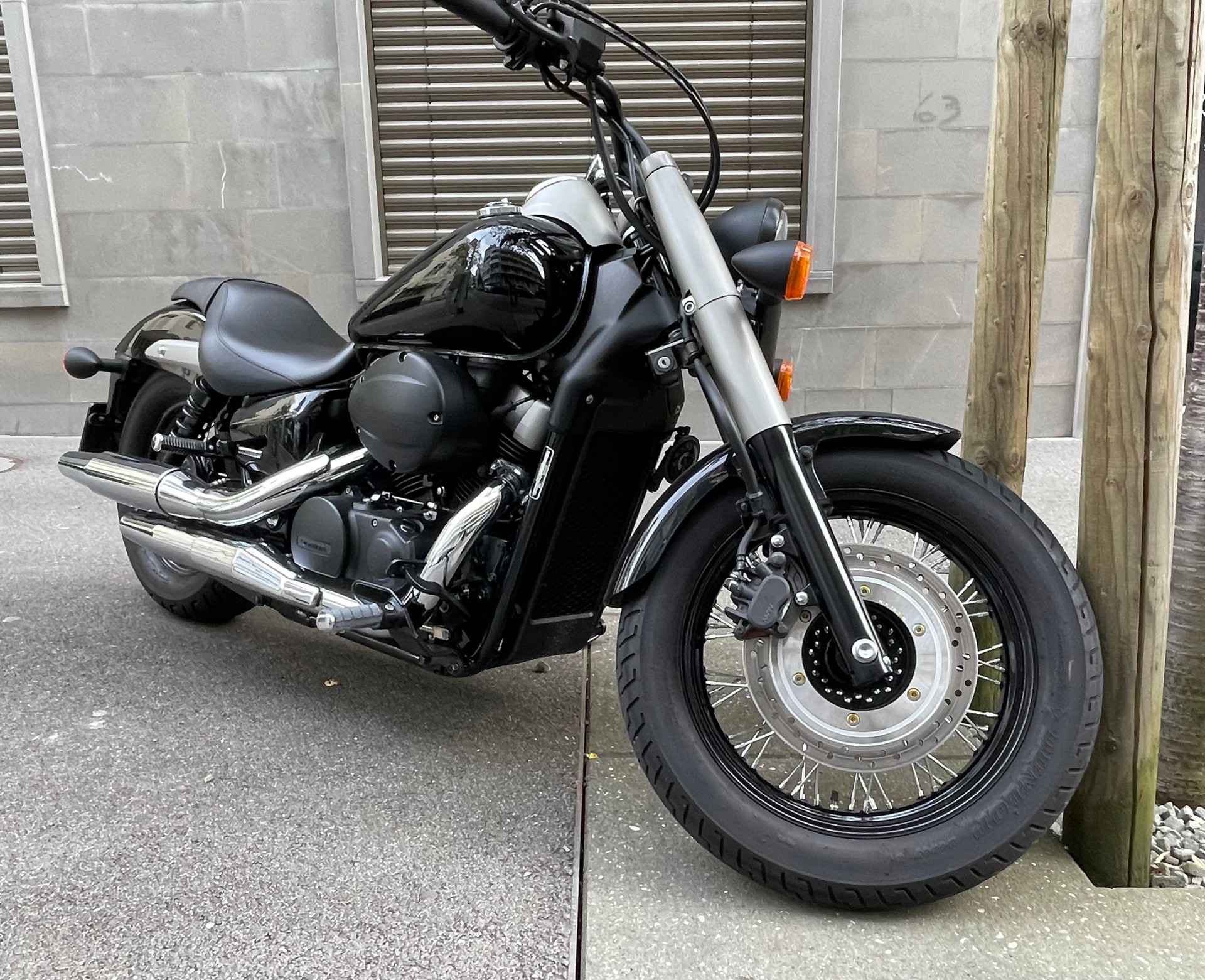 HONDA VT 750 C2B Shadow Black Spirit-image-3