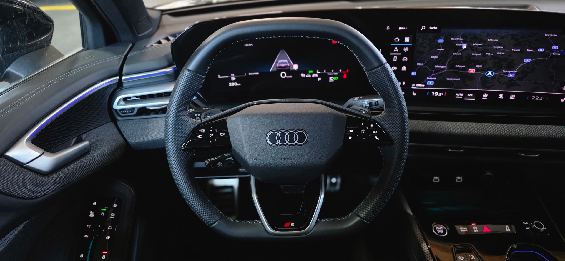 AUDI A5 Limousine TFSI S tronic S Line *Spurhalteassistent/Abstandsregler*Ambientelicht*CarPlay/AndroidAuto*Rückfahrkamera*-image-12