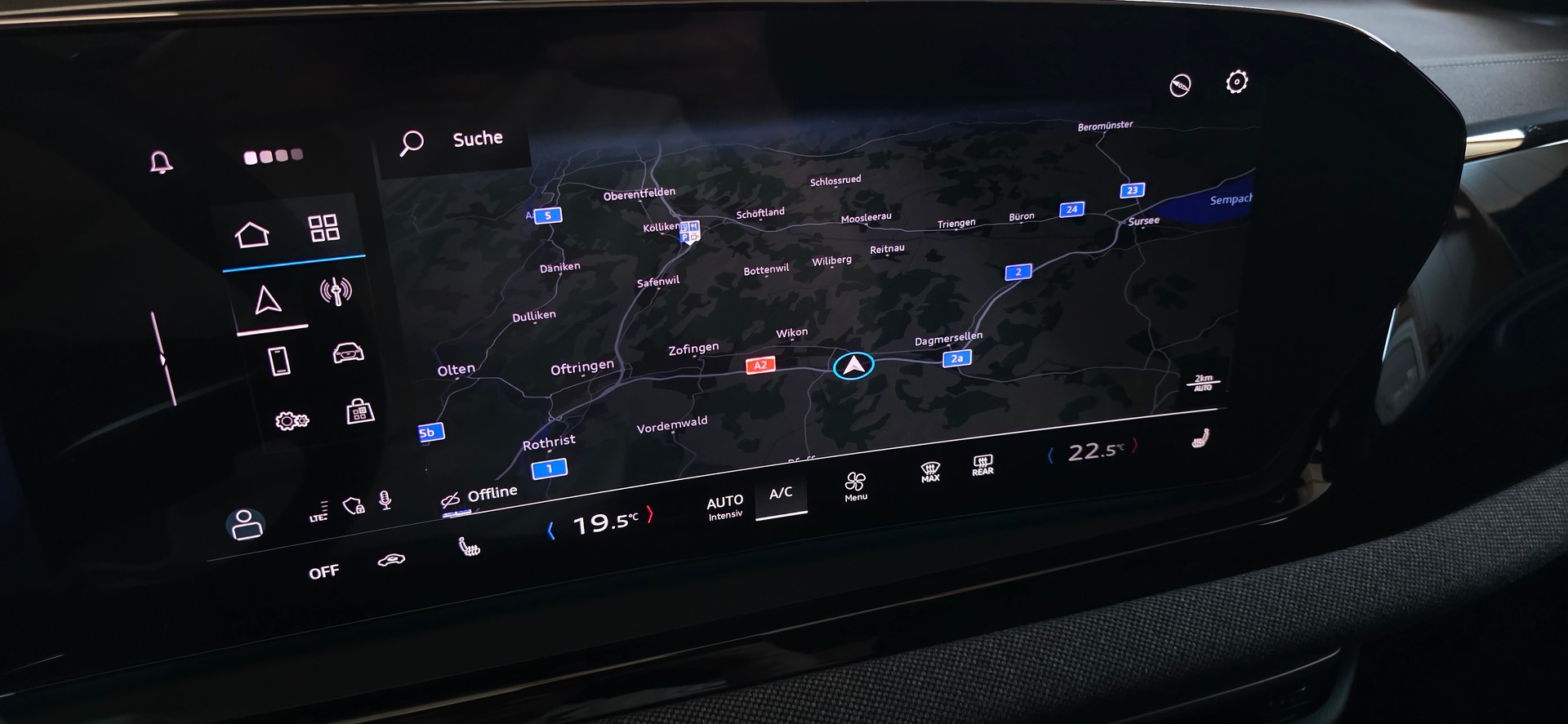 AUDI A5 Limousine TFSI S tronic S Line *Spurhalteassistent/Abstandsregler*Ambientelicht*CarPlay/AndroidAuto*Rückfahrkamera*-image-19