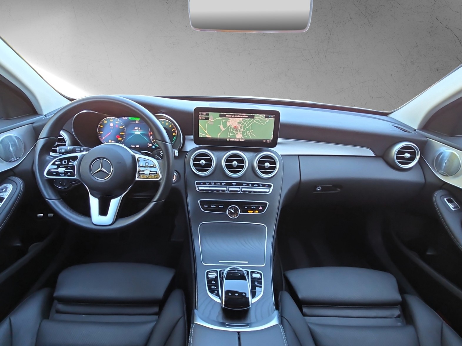 MERCEDES-BENZ C 300 e T-Modell Avantgarde 9G-Tronic mit AHK-image-8