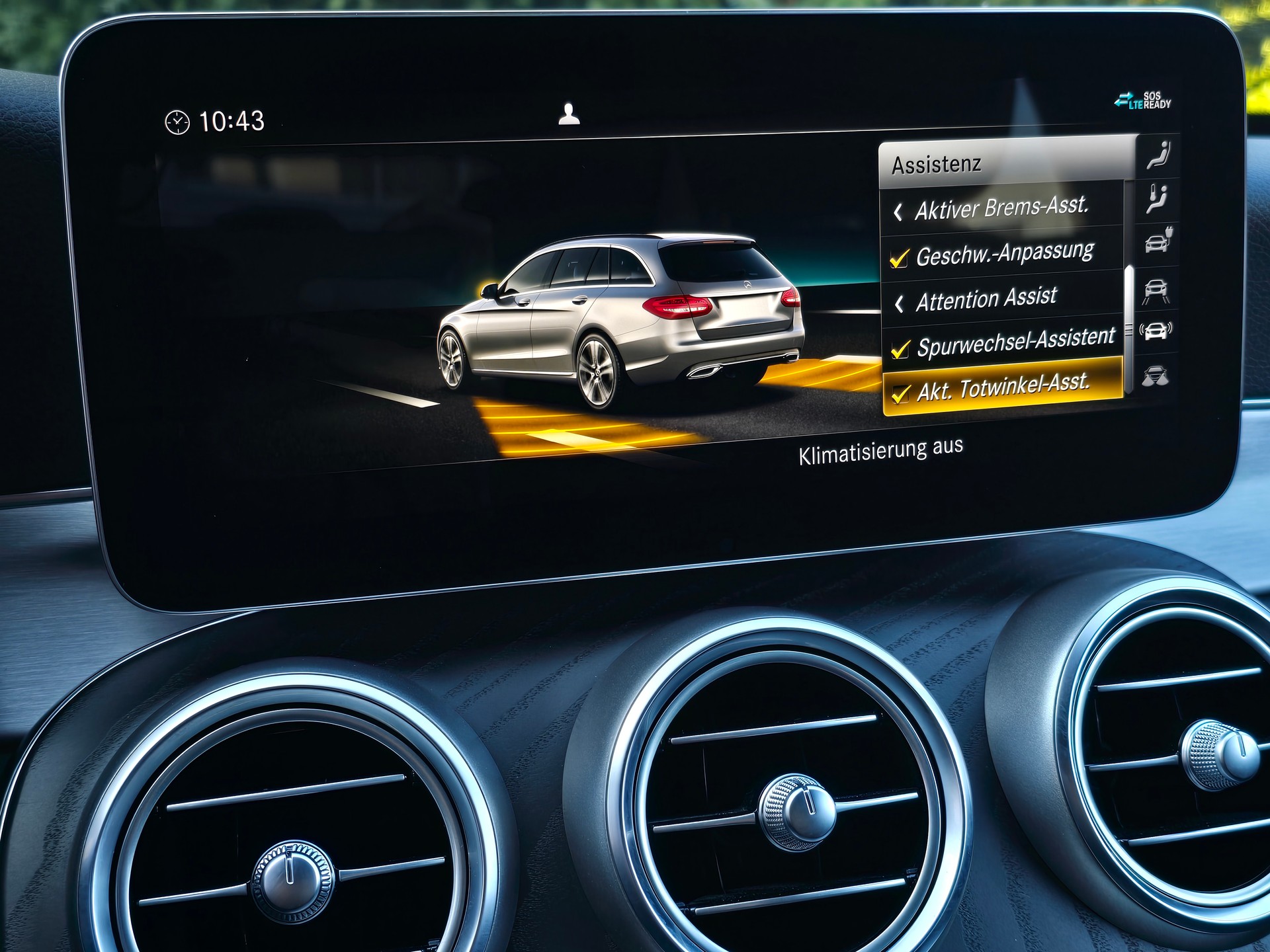 MERCEDES-BENZ C 300 e T-Modell Avantgarde 9G-Tronic mit AHK-image-24