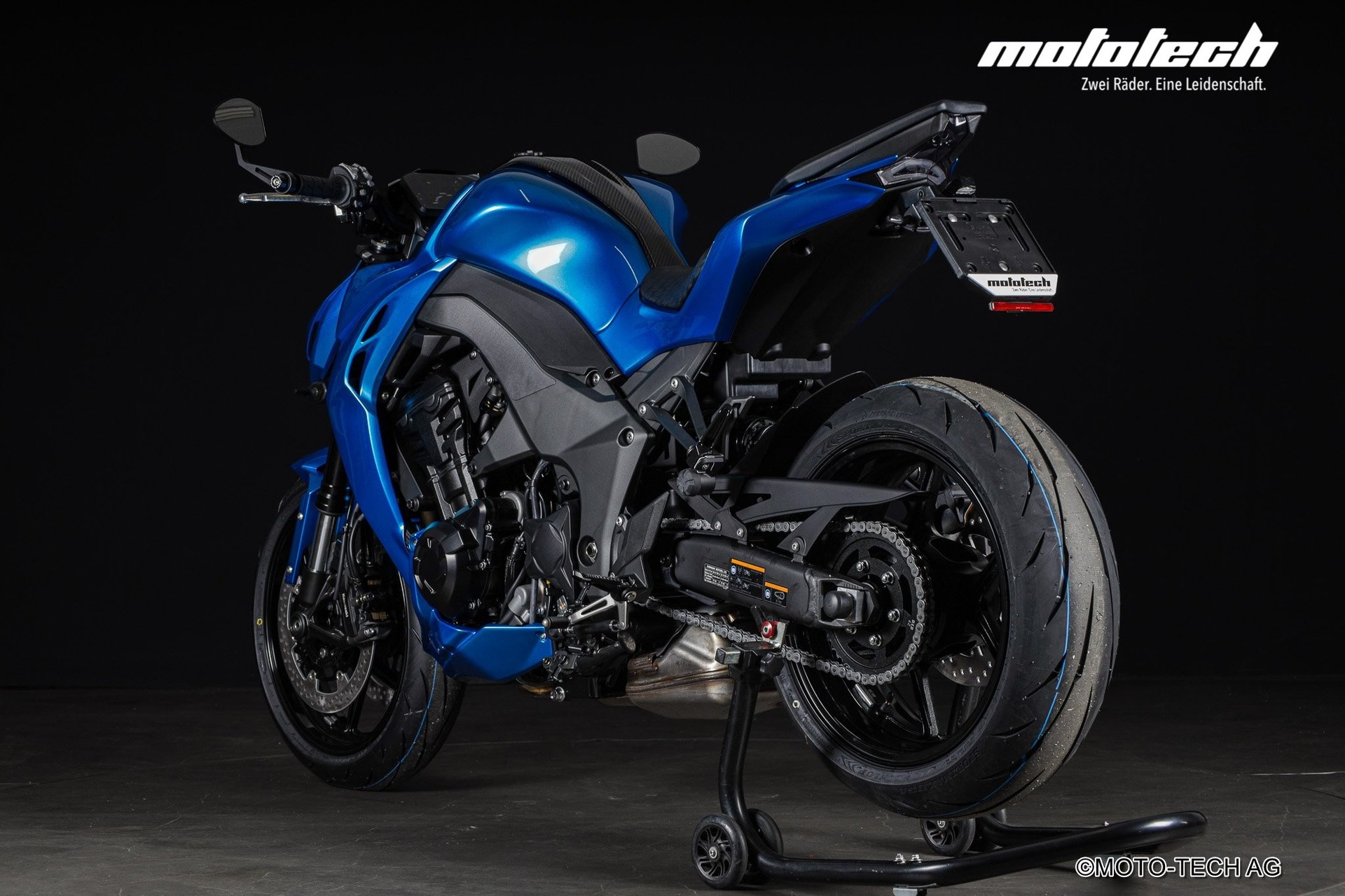 KAWASAKI Z 1100 STAGE 1 SHARK CANDY BLUE-image-3