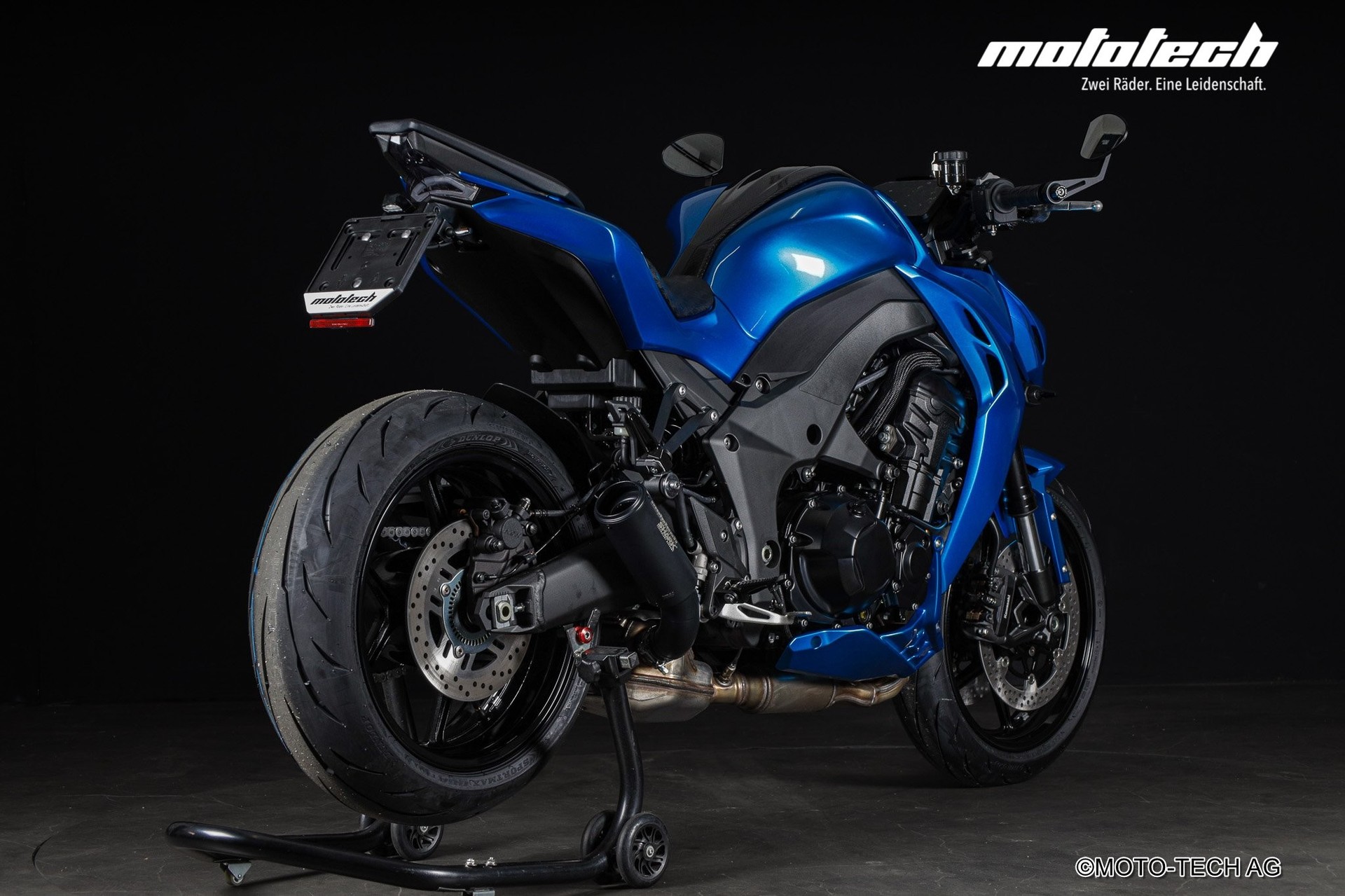 KAWASAKI Z 1100 STAGE 1 SHARK CANDY BLUE-image-2