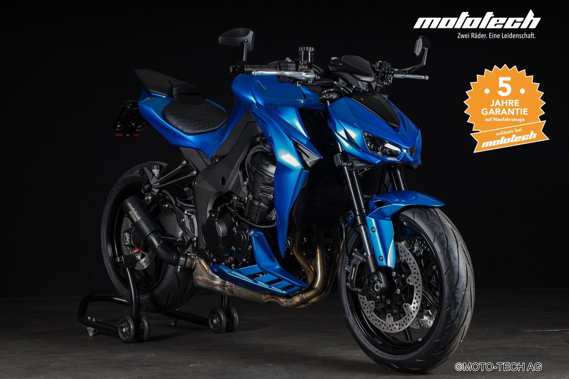 KAWASAKI Z 1100 STAGE 1 SHARK CANDY BLUE-image-0