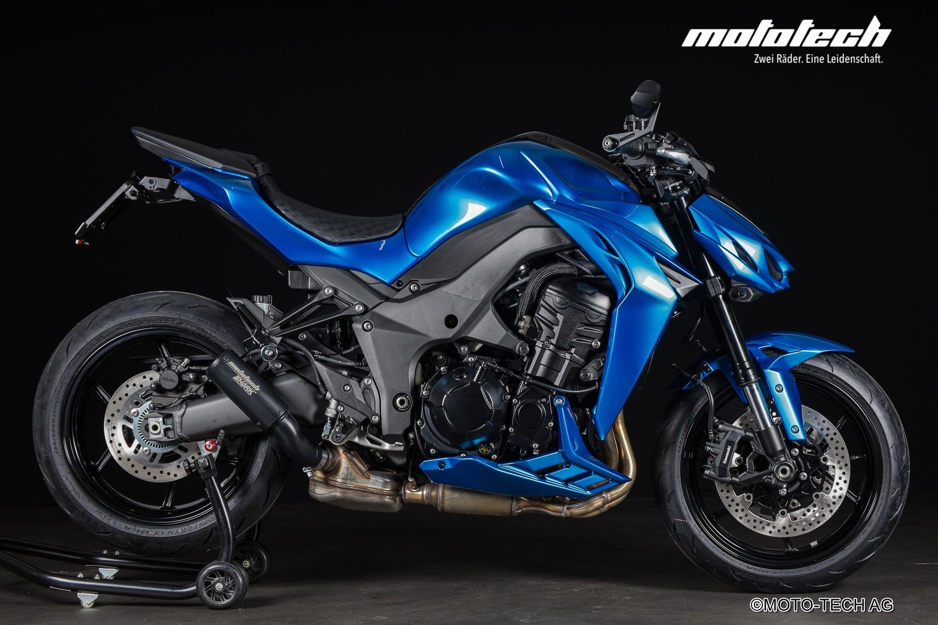 KAWASAKI Z 1100 STAGE 1 SHARK CANDY BLUE-image-1