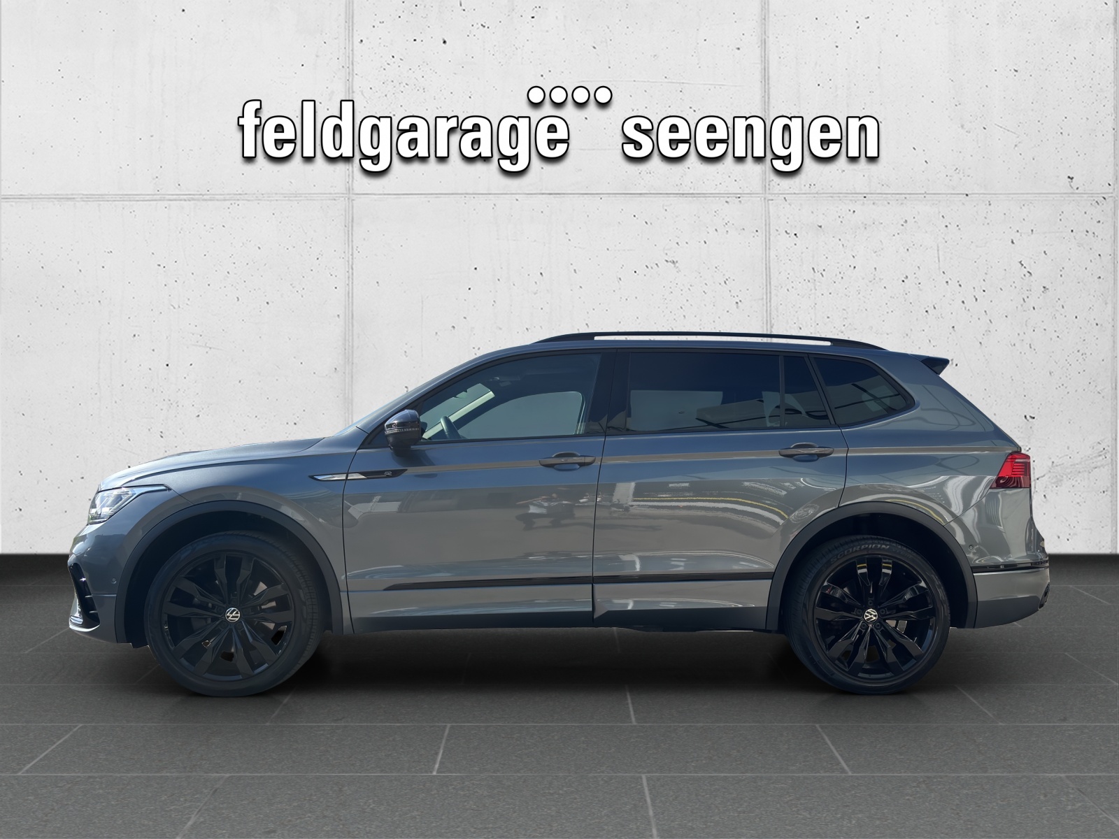 VW Tiguan Allspace 2.0 TDI SCR R-Line 4Motion DSG mit AHK, Leder mit Memory-Funktion & aktiver Klimatisierung-showroom-element-1