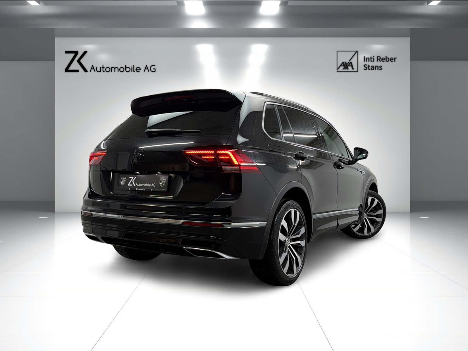 VW Tiguan 2.0TSI High. R-Line 230PS Deep Black 4Motion DSG / 360° Cam / Head-Up-Display / Keyless / Dynamiklenkung / 20J Suzuka /-image-1