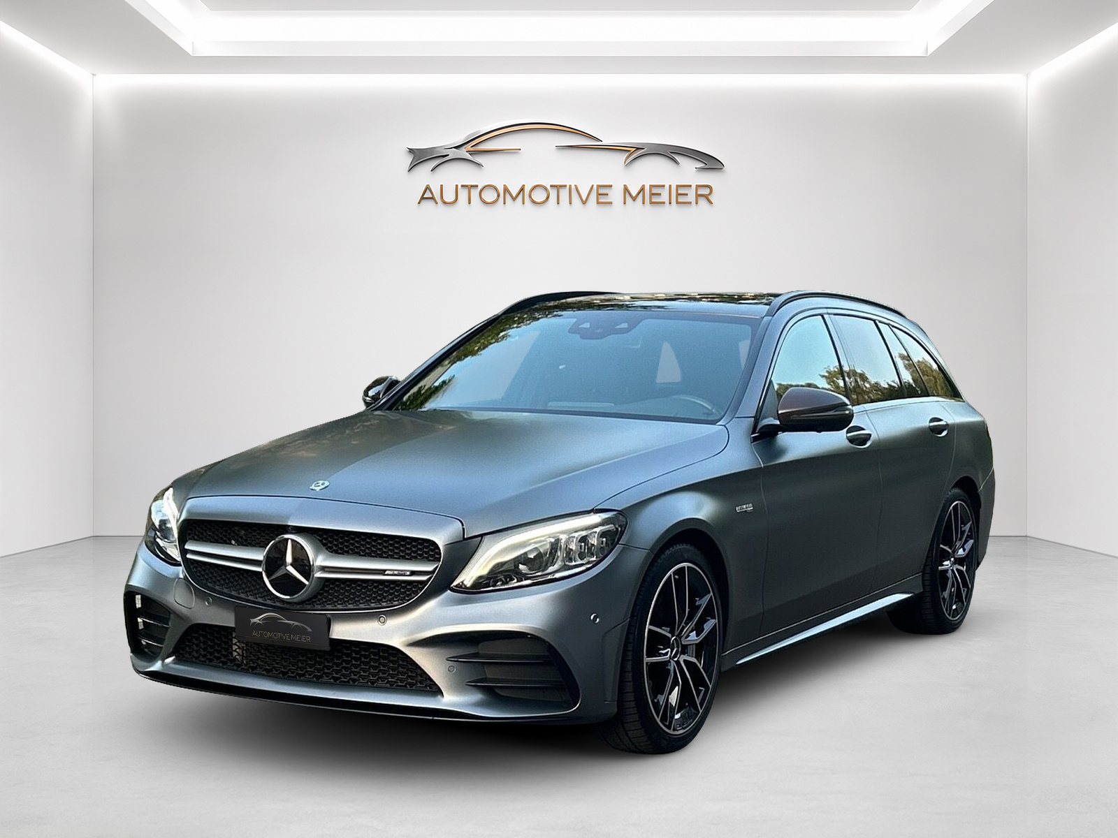 MERCEDES-BENZ C 43 AMG 4Matic 9G-Tronic CH Fahrzeug mit Gratisservice-Facelift ModellSchiebedach-Burmester Sound-360 Grad Kamera-image-0