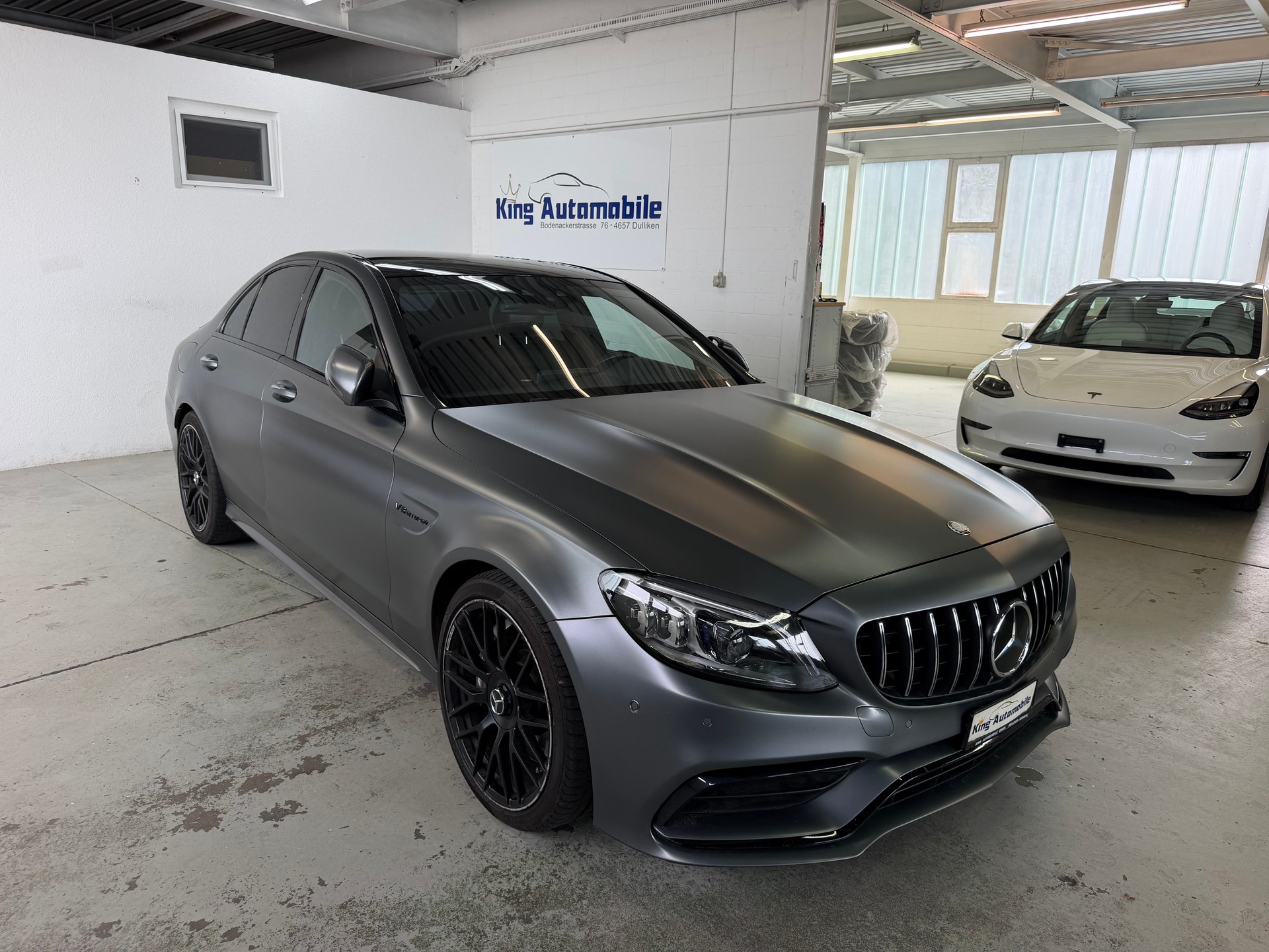 MERCEDES-BENZ C 63 AMG Speedshift | Frisch MFK | Multibeam LED | Burmester | Pano Dach