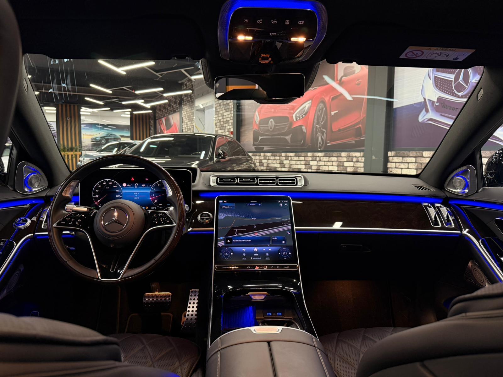 MERCEDES-BENZ S 450 L 4Matic All Black Brabus Performance 9G-Tronic 5Jahre Garantie & Gratisservice-image-11