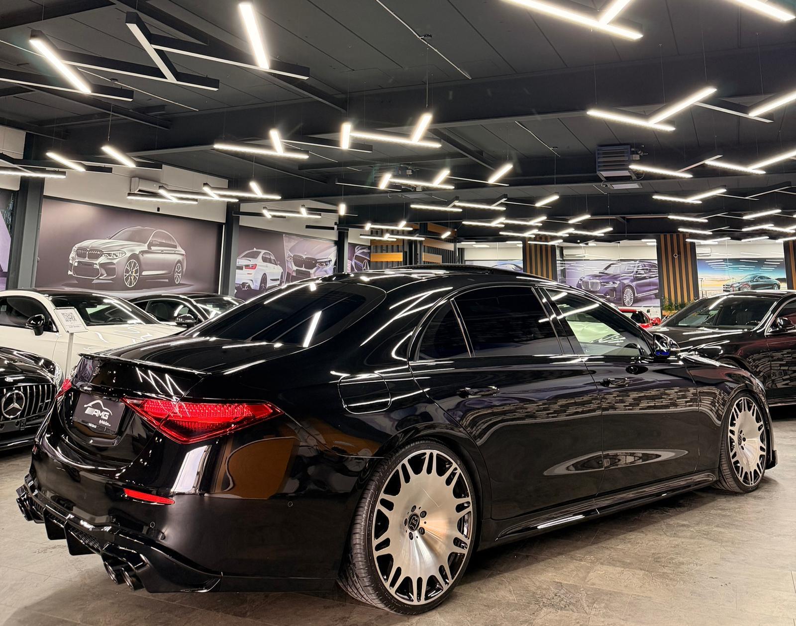 MERCEDES-BENZ S 450 L 4Matic All Black Brabus Performance 9G-Tronic 5Jahre Garantie & Gratisservice-image-6