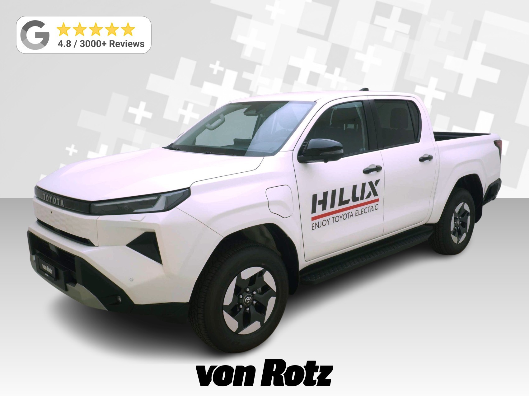 TOYOTA Hilux Double Cab.-Pick-up 59KWh Style ** 360° Kamera Rundumsicht **