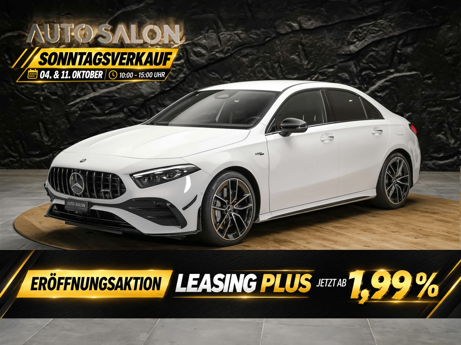 MERCEDES-BENZ A35 AMG 4Matic+ 8G-DCT *Limousine*Aero-Paket*Werksgarantie*Digital Light*
