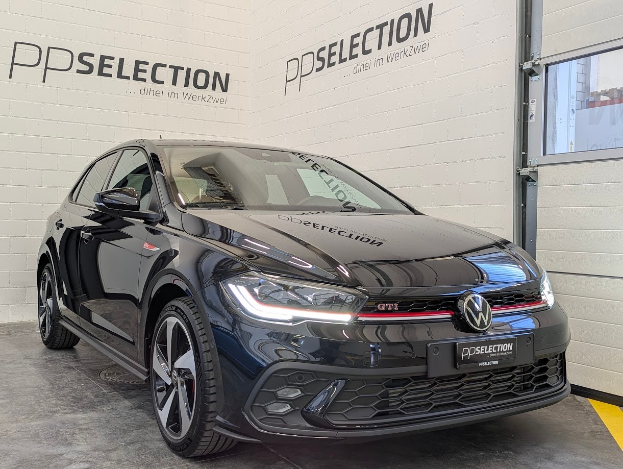 VW Polo 2.0 TSI GTI DSG*1.HAND WERKSGAR IQ-MATRIX LED SITZHEIZUNG KLIMAAUTO FULL-ASSISTS WIRELESS-APP*